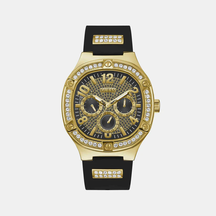 Guess Women Gold Analog Stainless Steel Watch