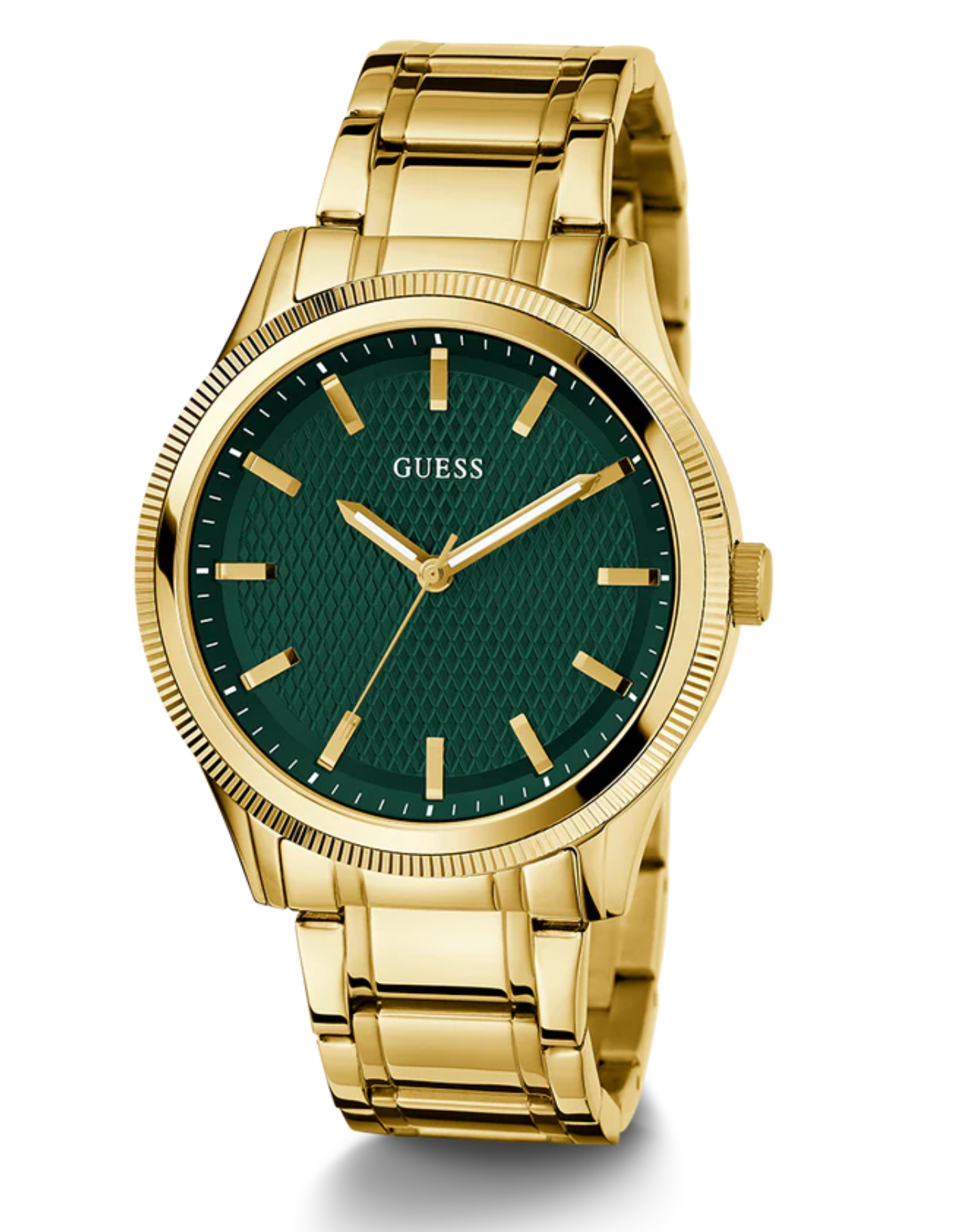 GUESS Men's Gold Tone Analog Watch