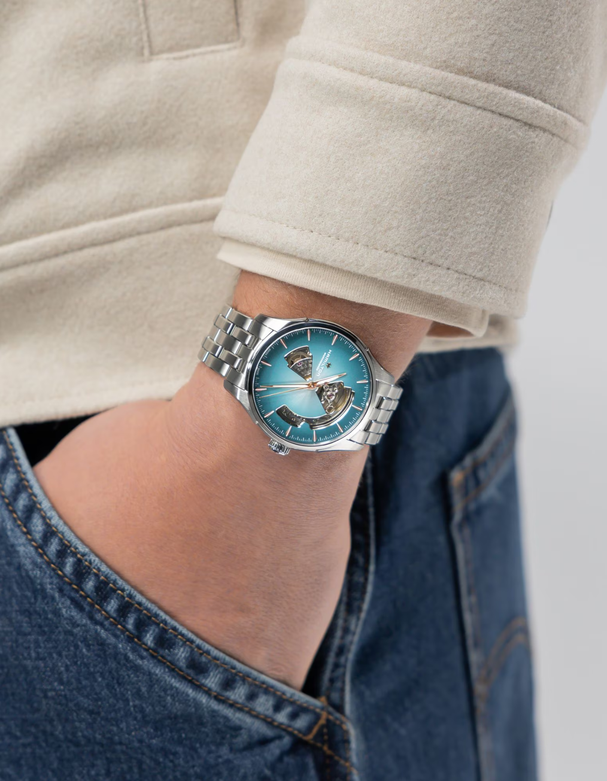 Hamilton Jazzmaster Open Heart Auto 40MM