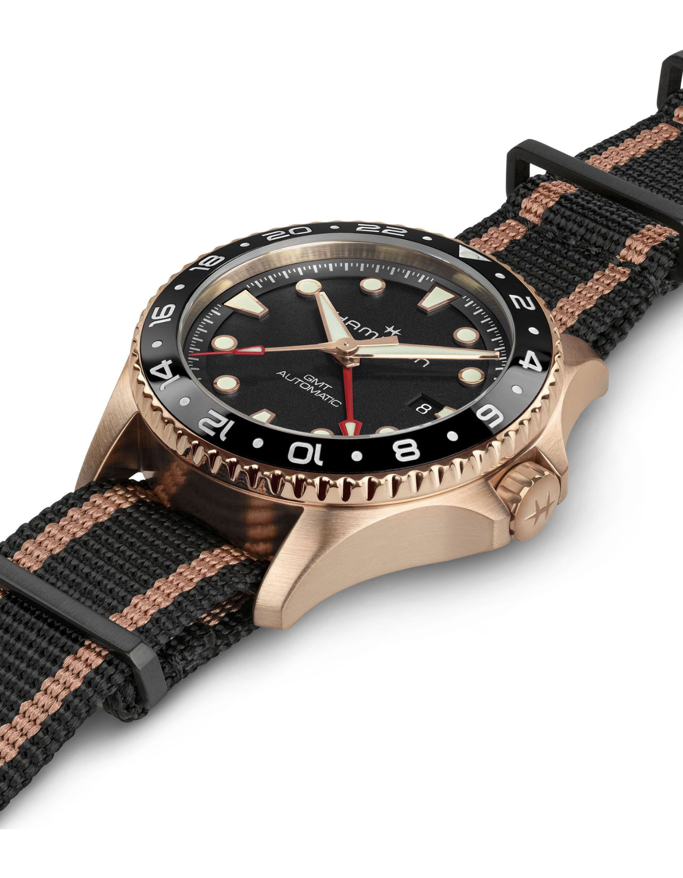 Hamilton Khaki Navy Scuba Automatic GMT 43mm Bronze