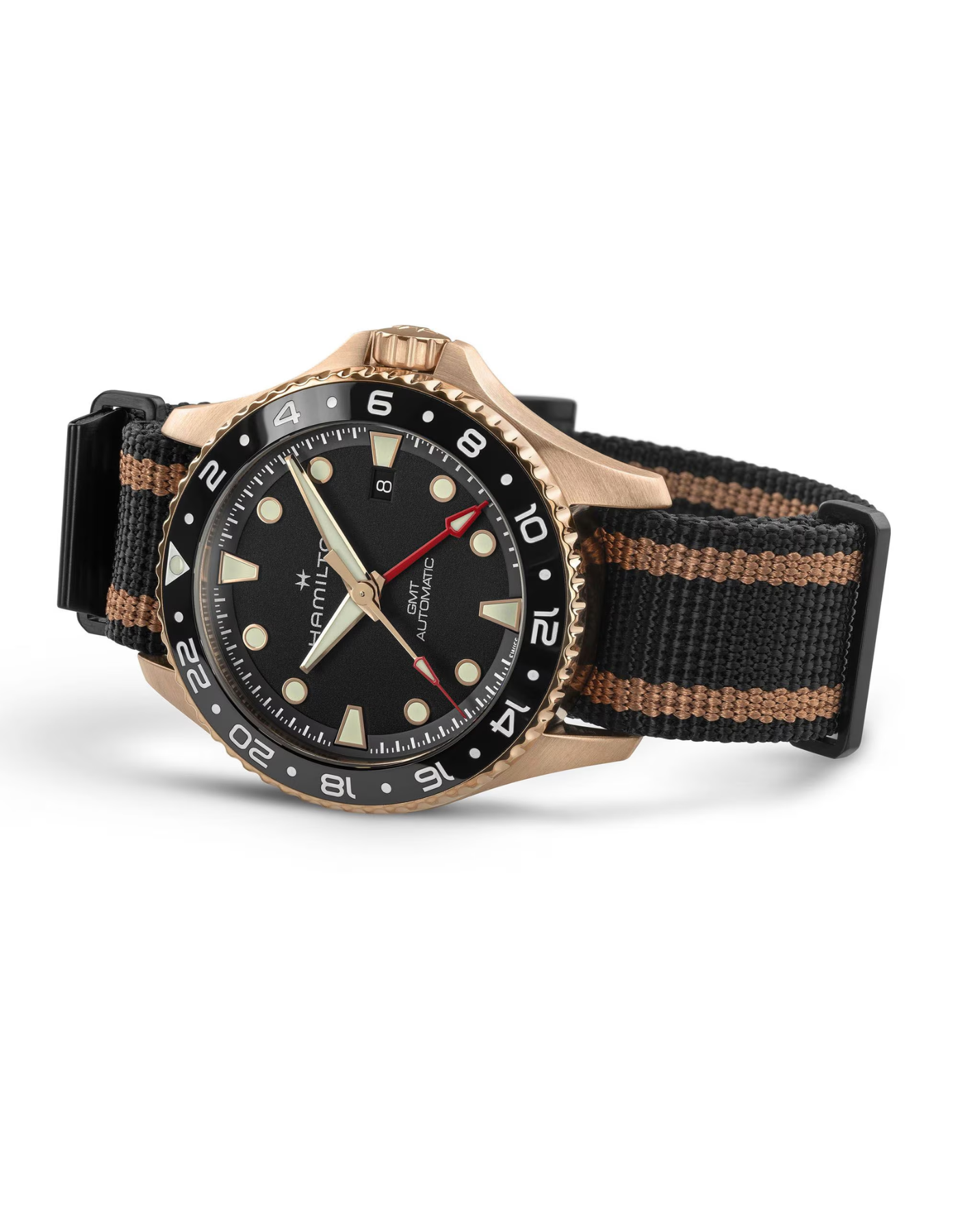 Hamilton Khaki Navy Scuba Automatic GMT 43mm Bronze