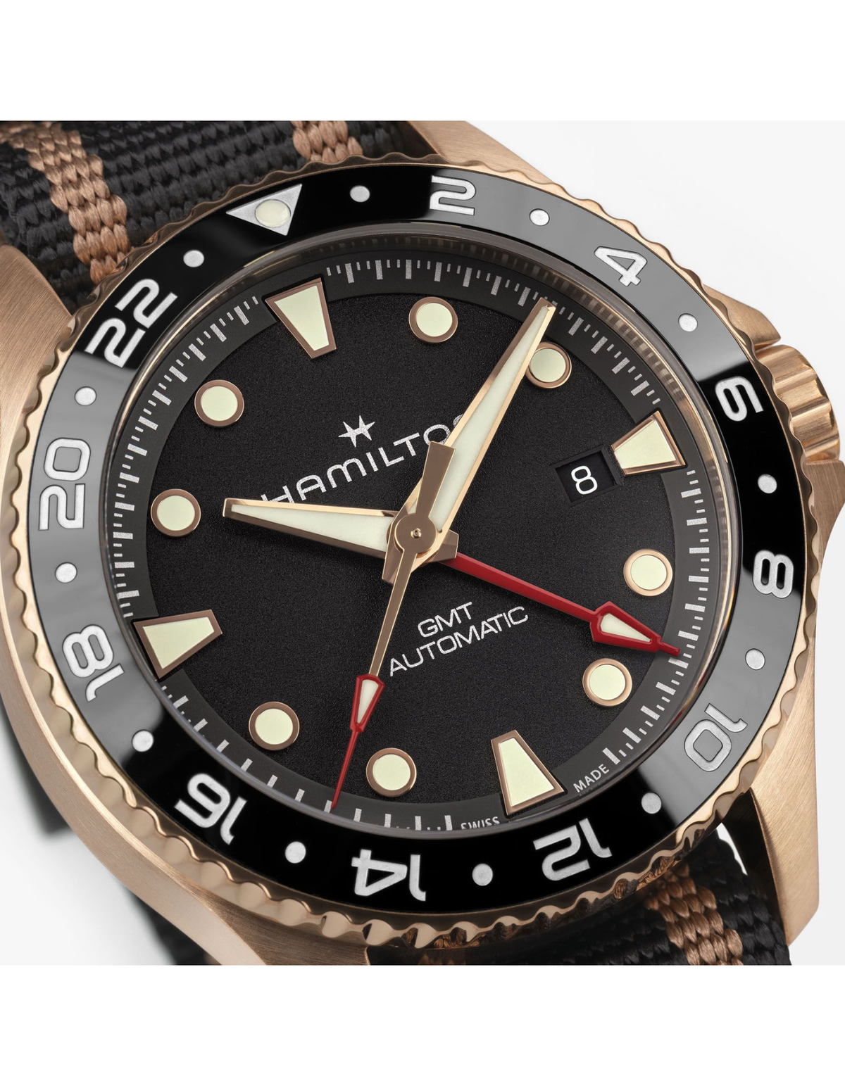 Hamilton Khaki Navy Scuba Automatic GMT 43mm Bronze