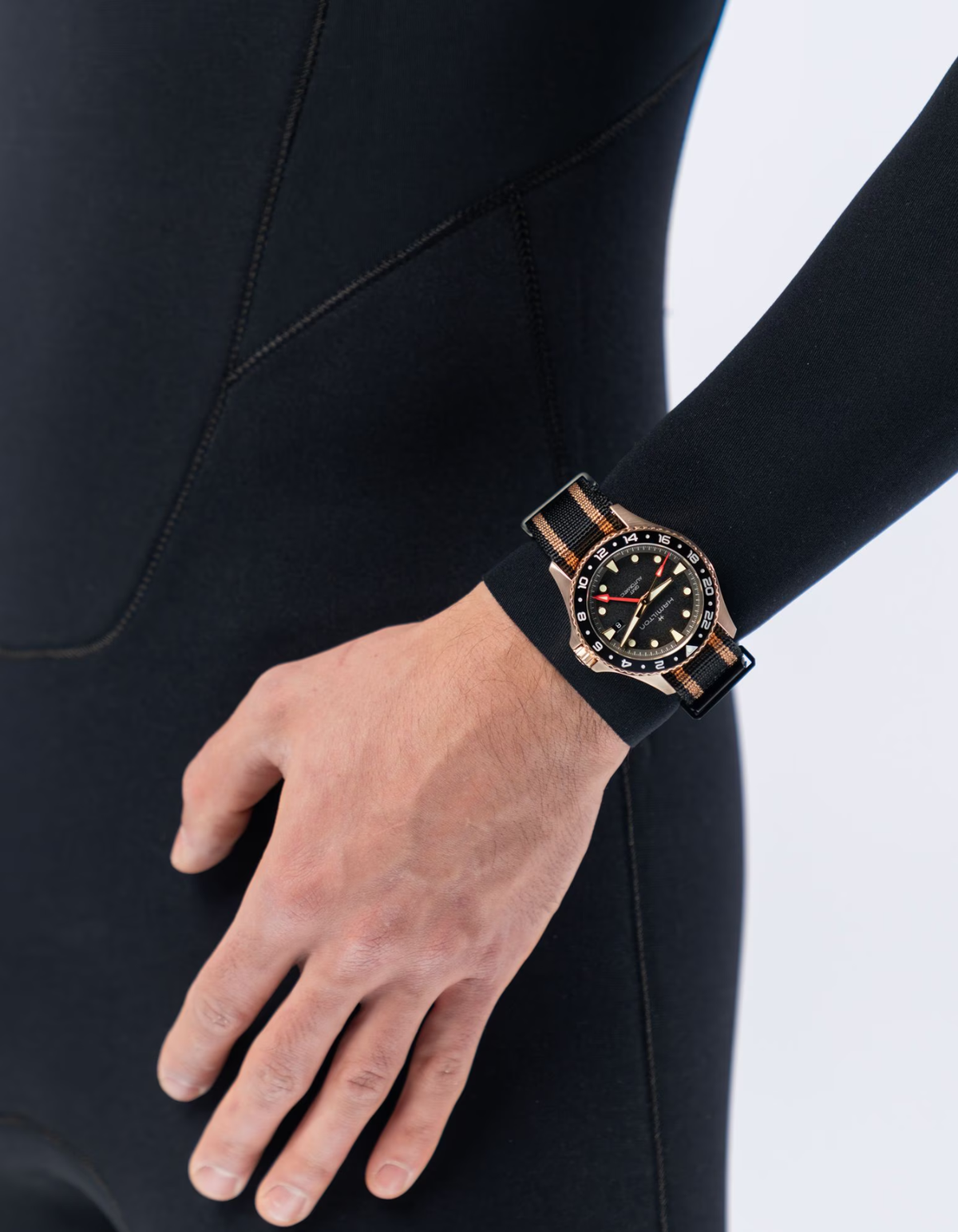 Hamilton Khaki Navy Scuba Automatic GMT 43mm Bronze