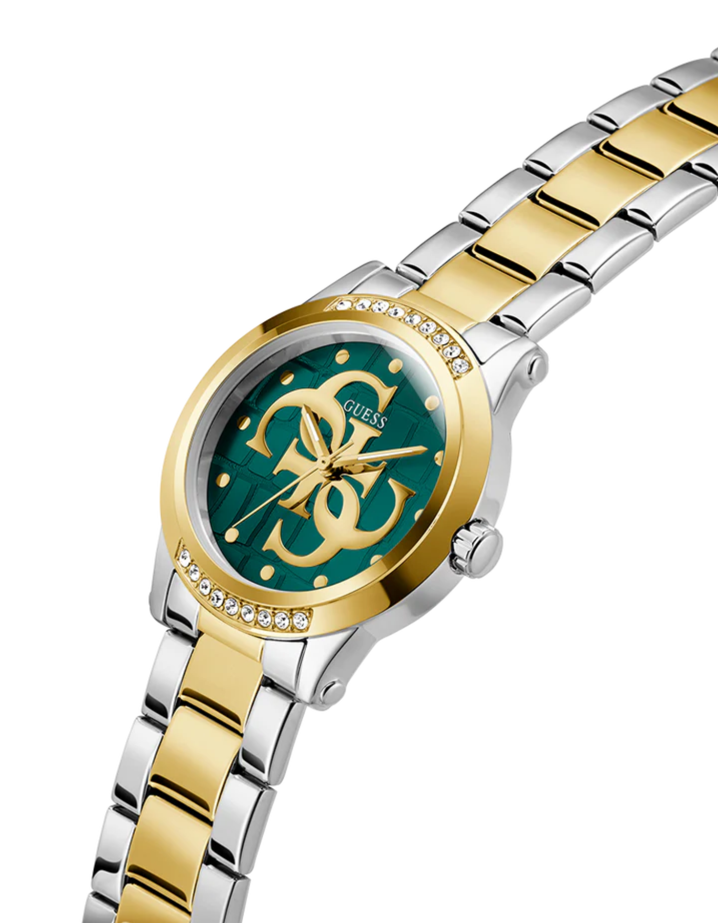 GUESS Ladies 2-Tone Analog Watch