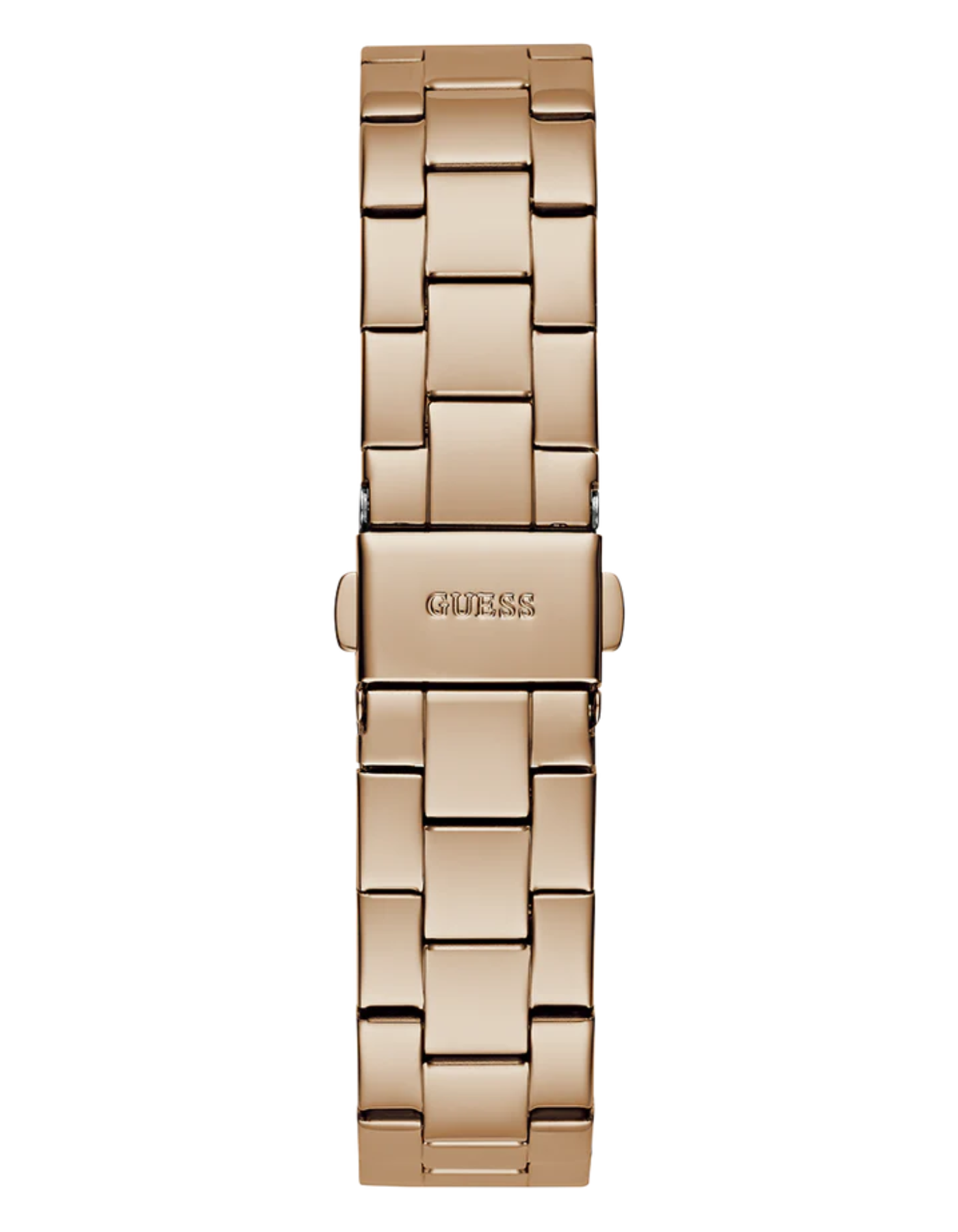 GUESS Ladies Rose Gold Tone Analog Watch