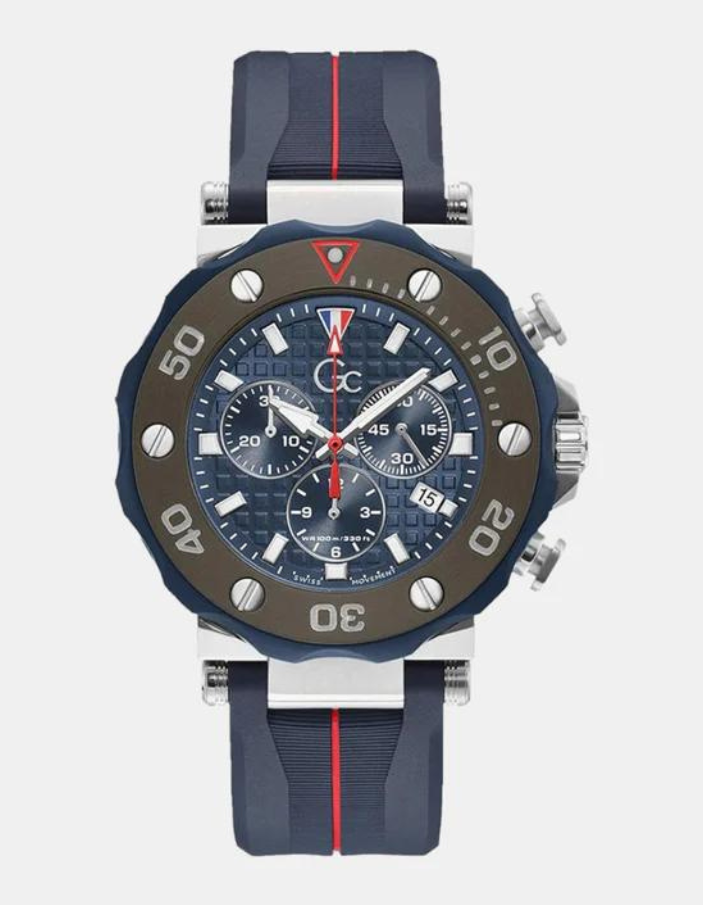 GC Blue Silicon Chronograph