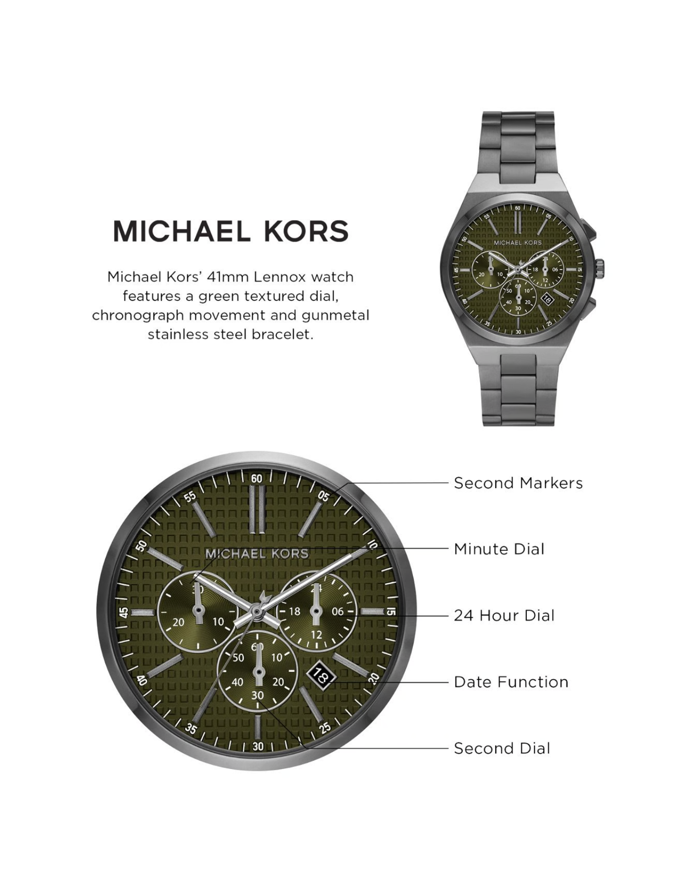 MICHAEL KORS LENNOX CHRONOGRAPH