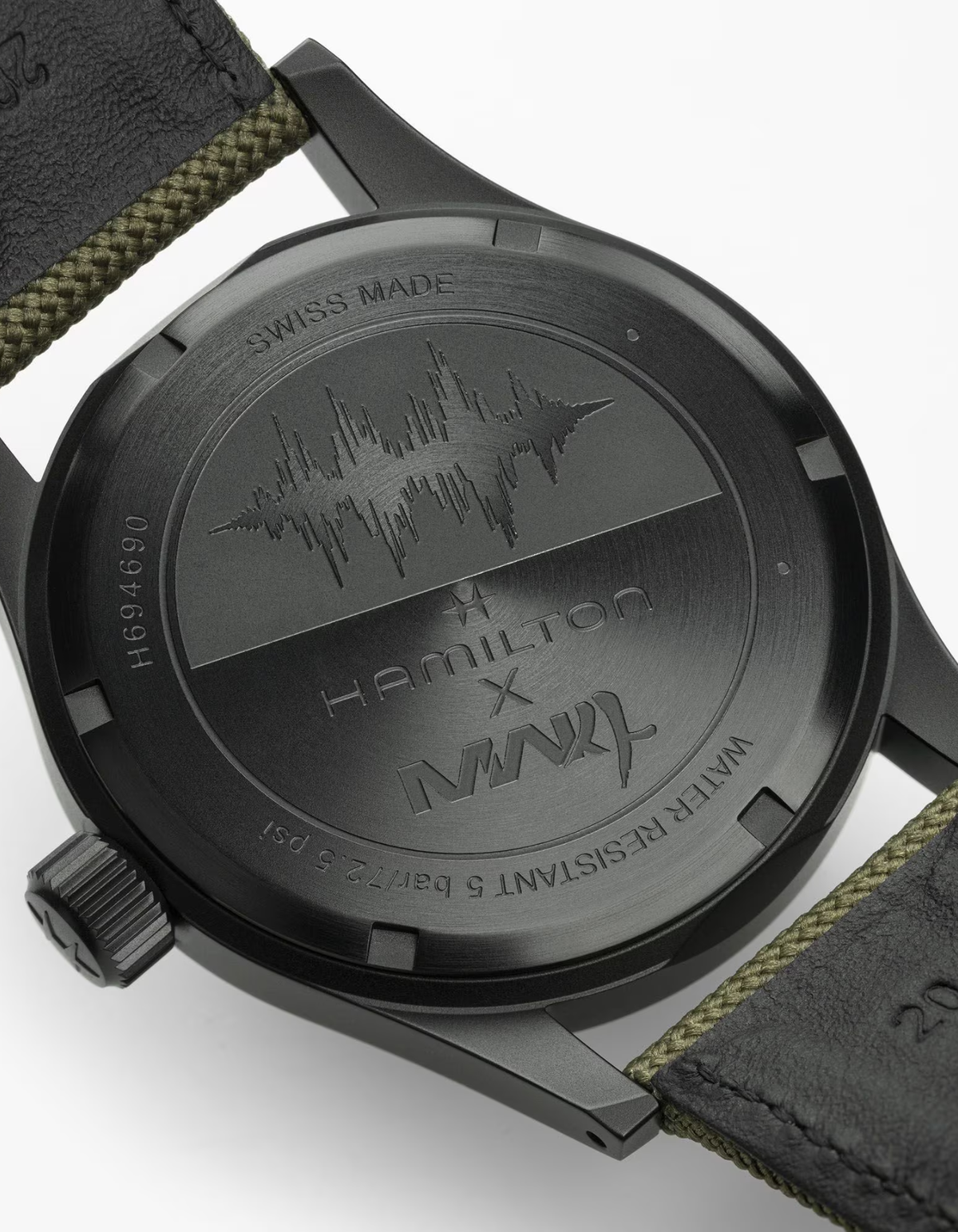 Khaki Field Mechanical 38mm Call of Duty Modern Warfare 4 "limited Edition"