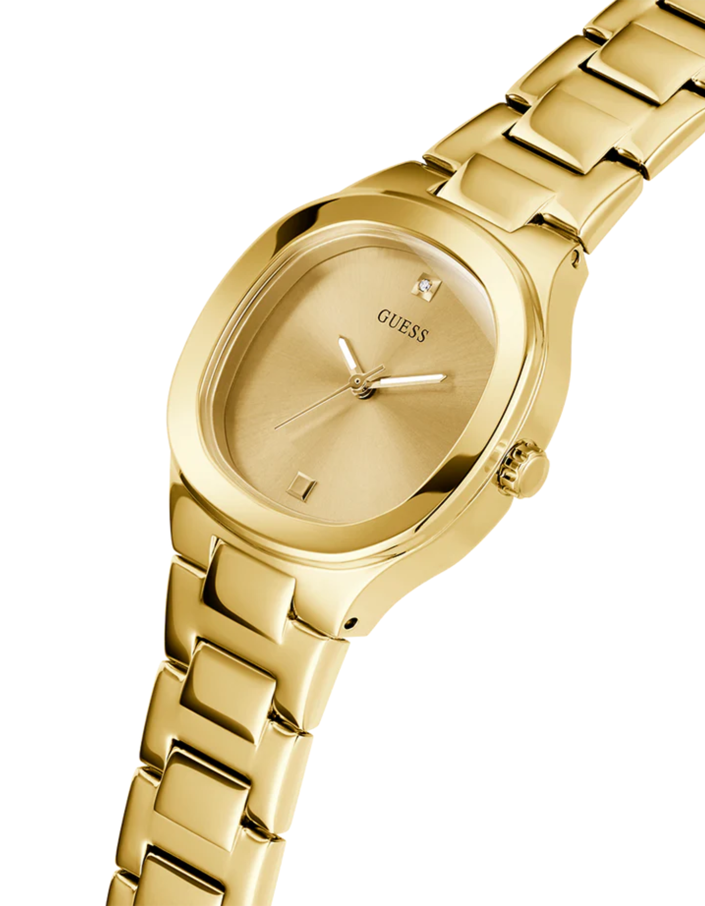 GUESS Ladies Gold Tone Analog Watch