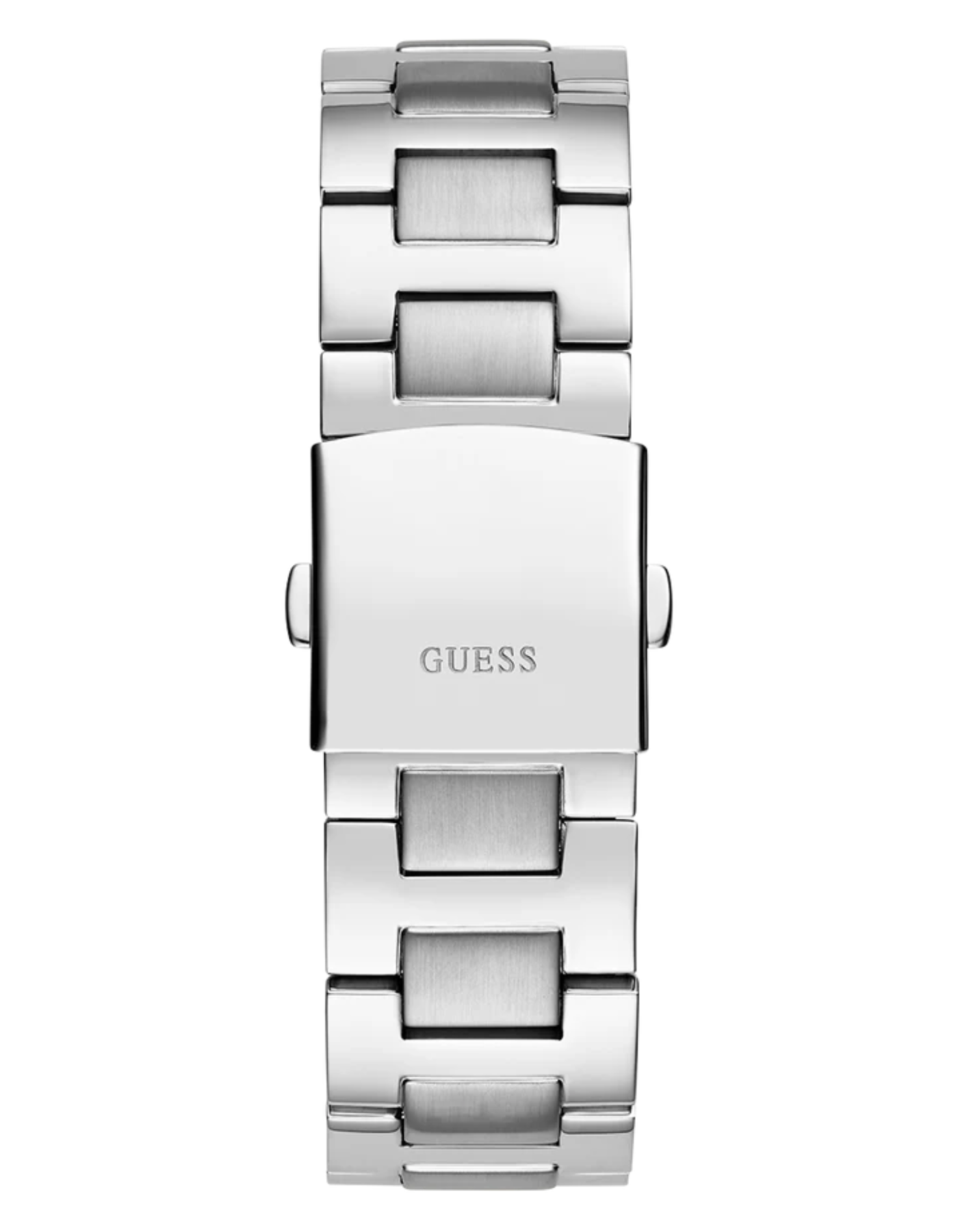 GUESS Men's Silver Tone Multi-Function Watch