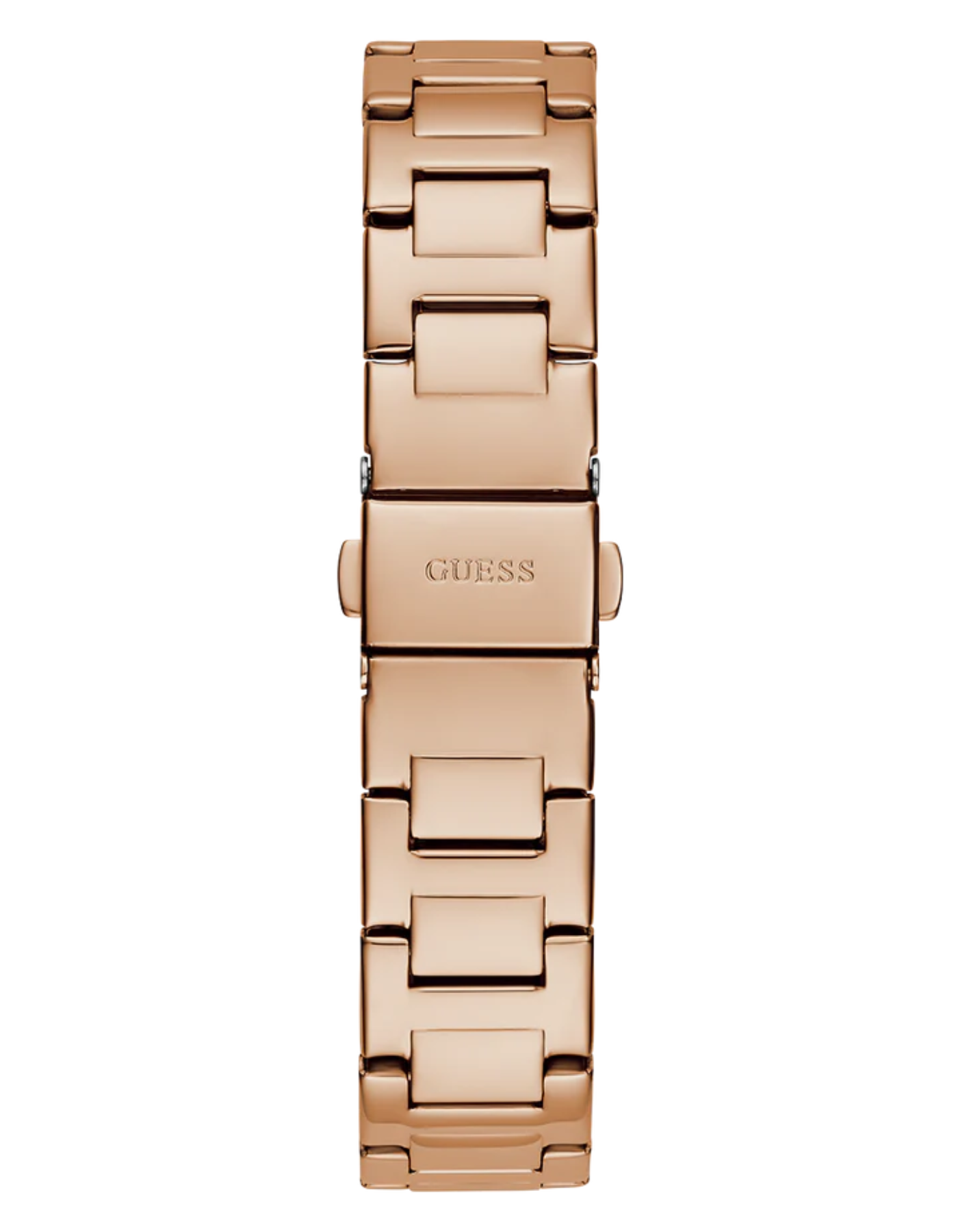 GUESS Ladies Rose Gold Tone Analog Watch