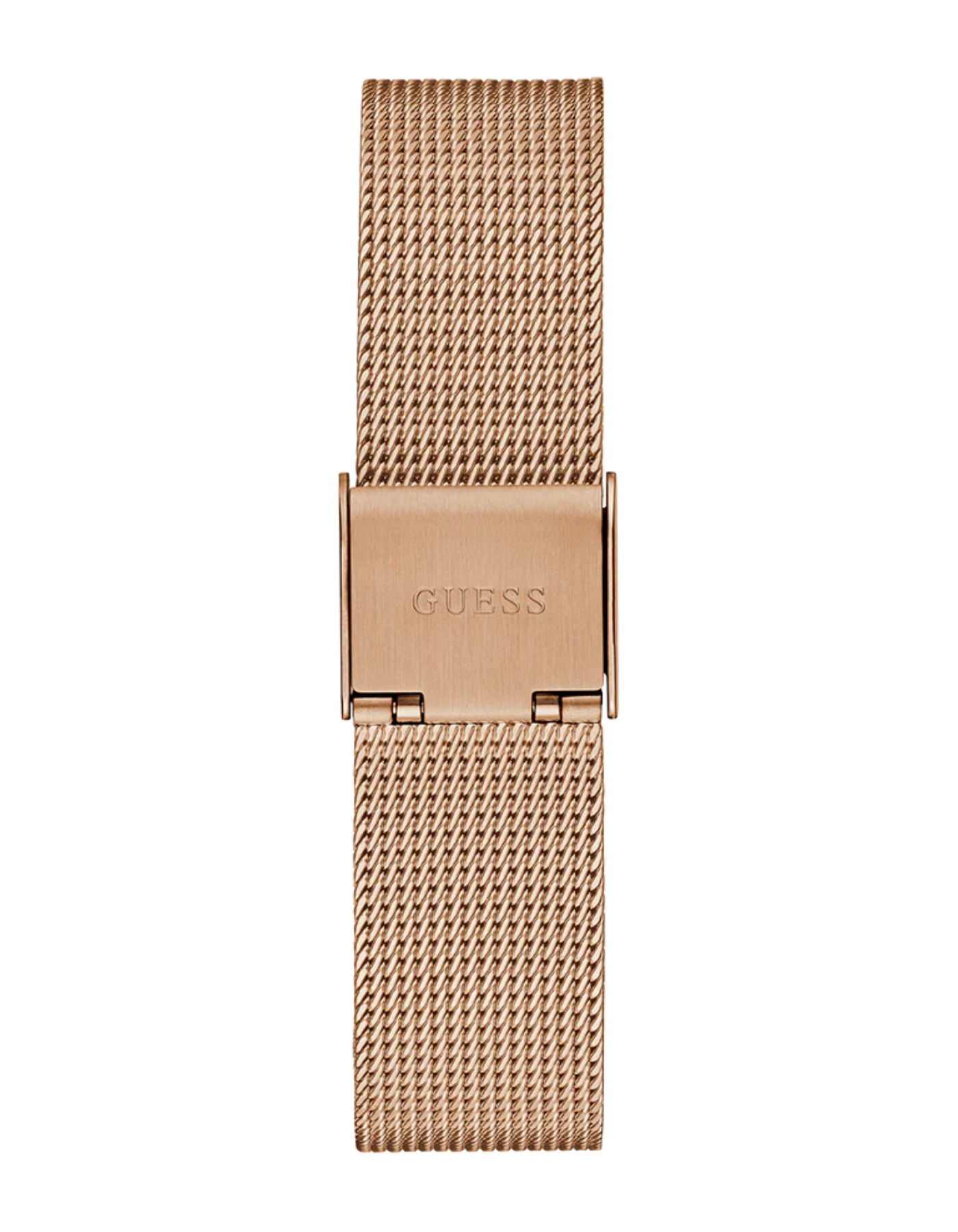 GUESS Ladies Rose Gold Tone Analog Watch