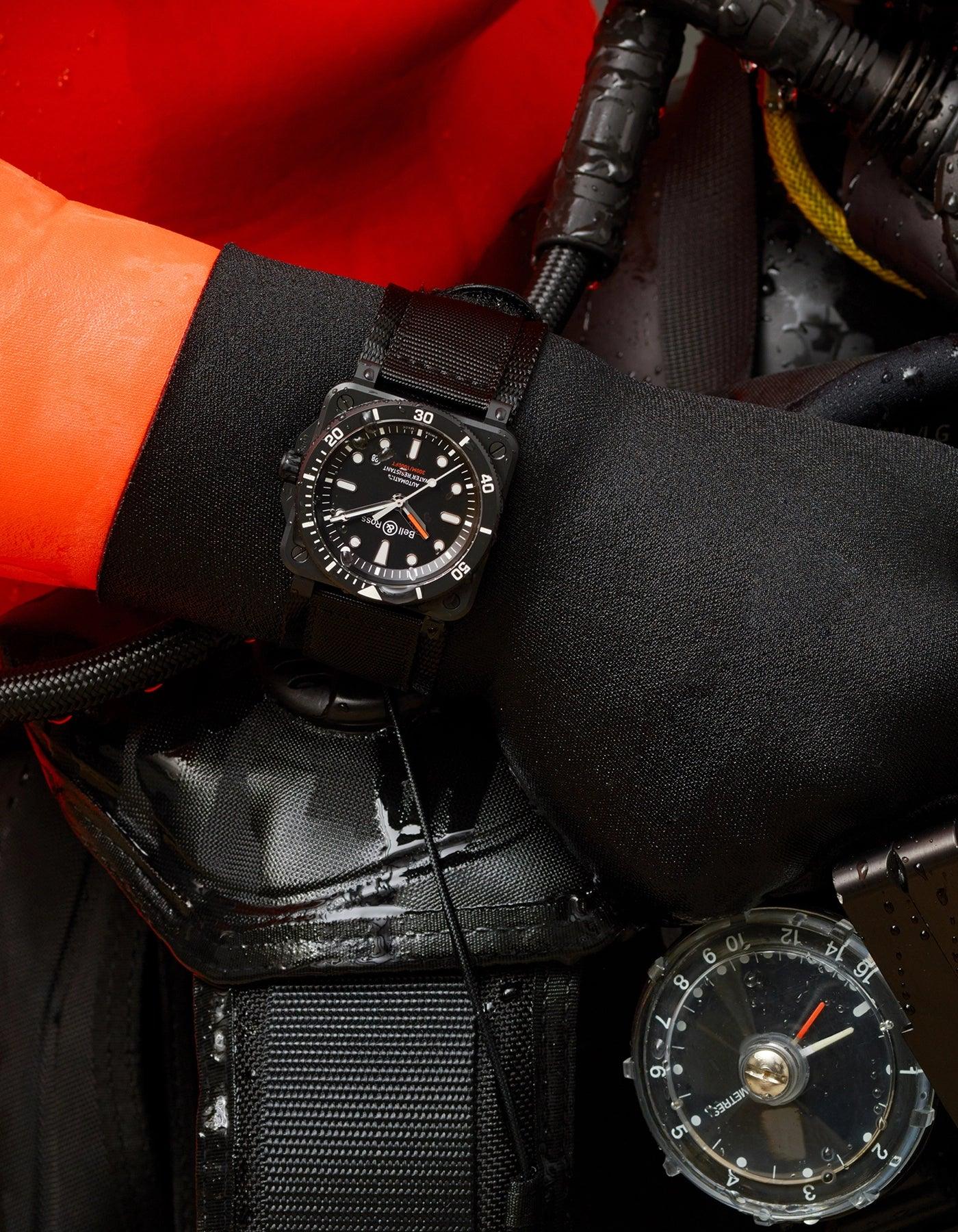 BR 03-92 Diver Black Matte