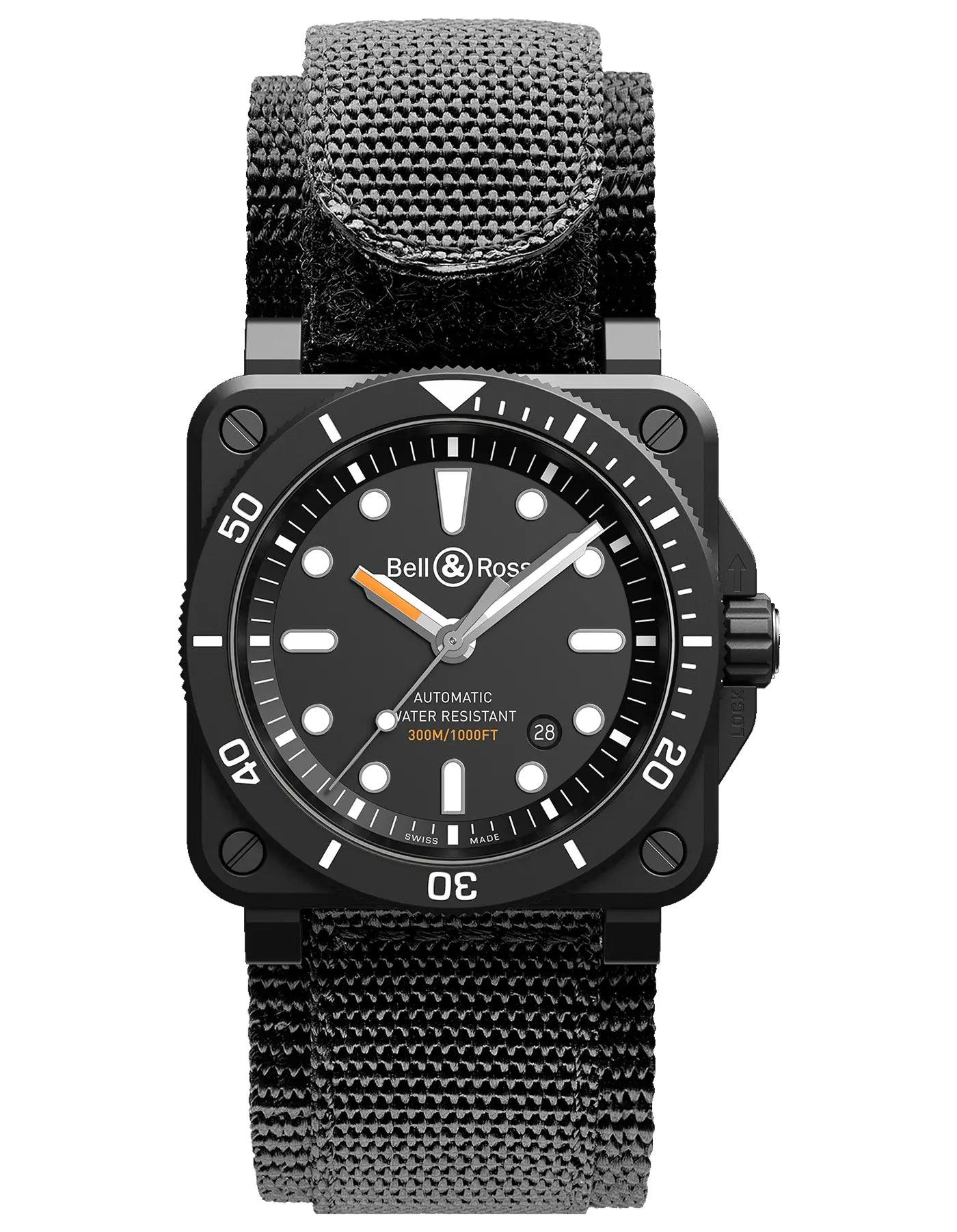 BR 03-92 Diver Black Matte