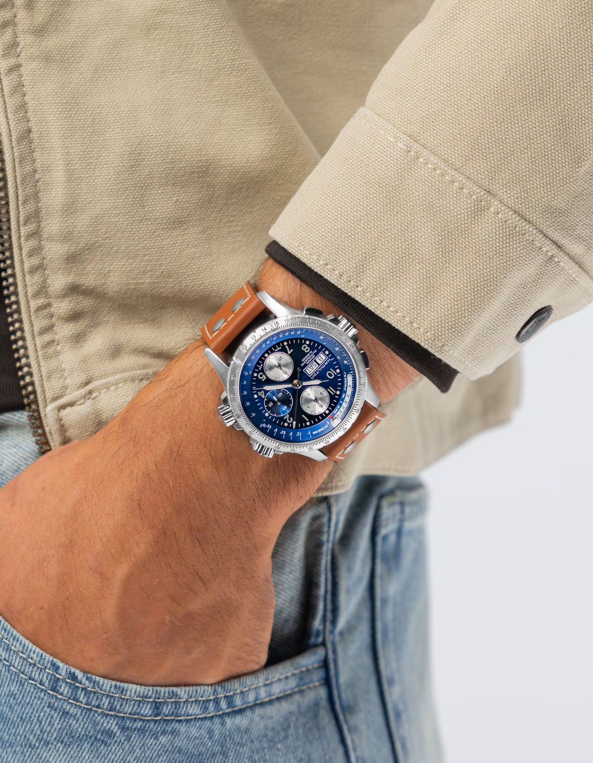 Hamilton Khaki Aviation X-Wind Auto Chrono 44MM