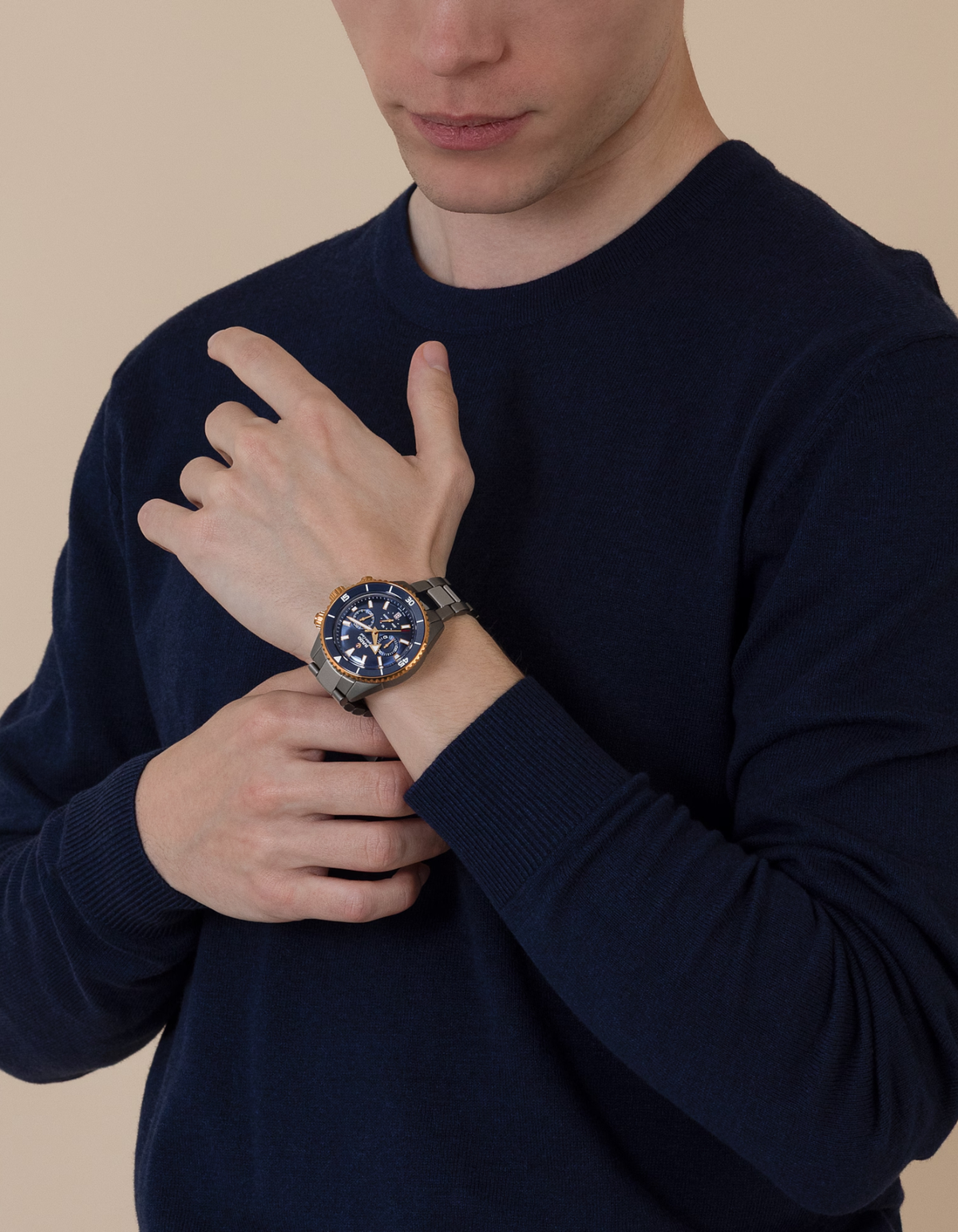 Captain Cook High-Tech Ceramic Chronograph