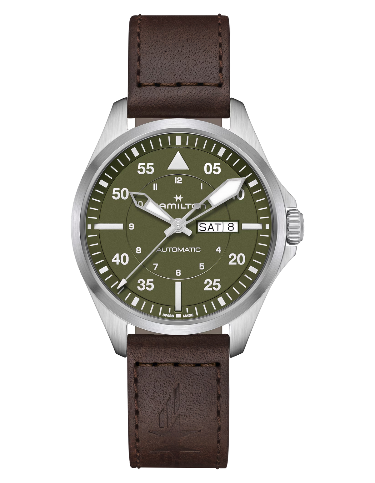 Hamilton Khaki Aviation Pilot Day Date Auto 42MM