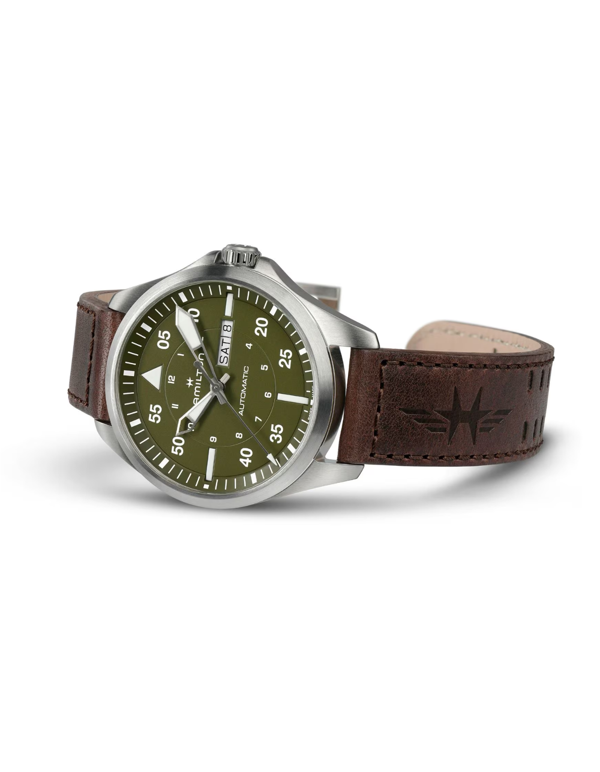 Hamilton Khaki Aviation Pilot Day Date Auto 42MM