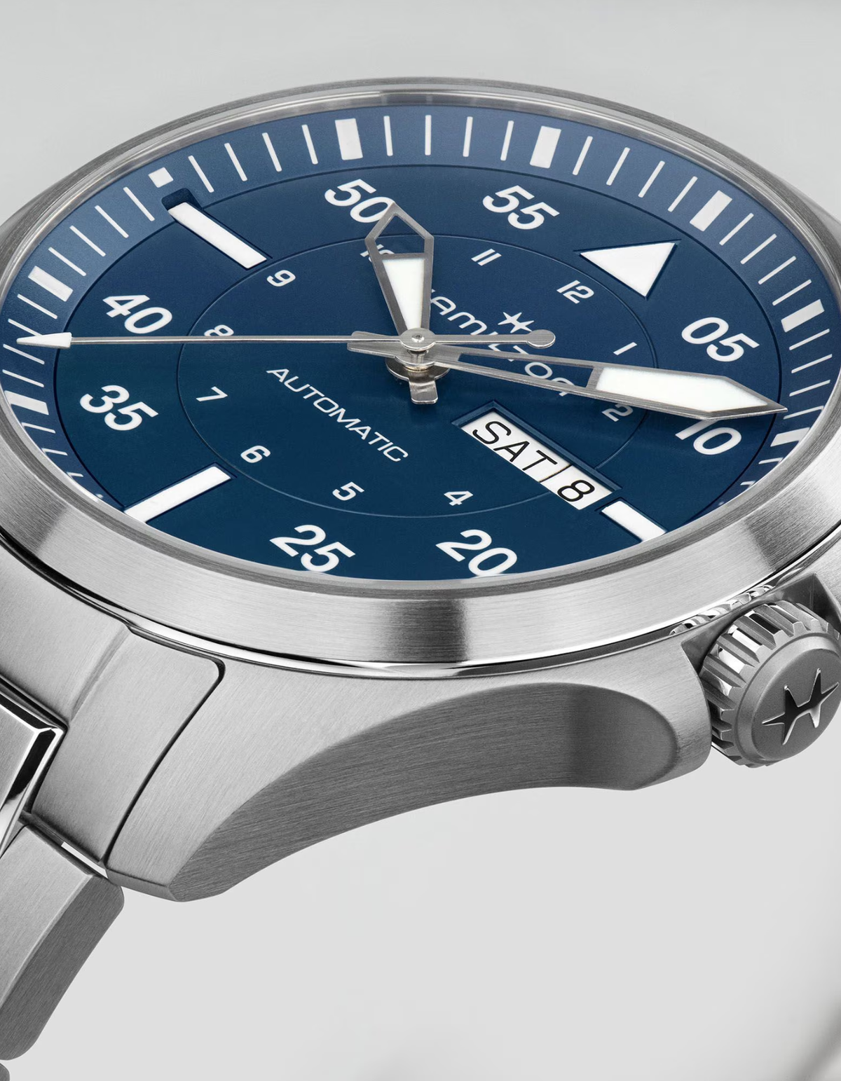 Hamilton Khaki Aviation Pilot Day Date Auto 42MM