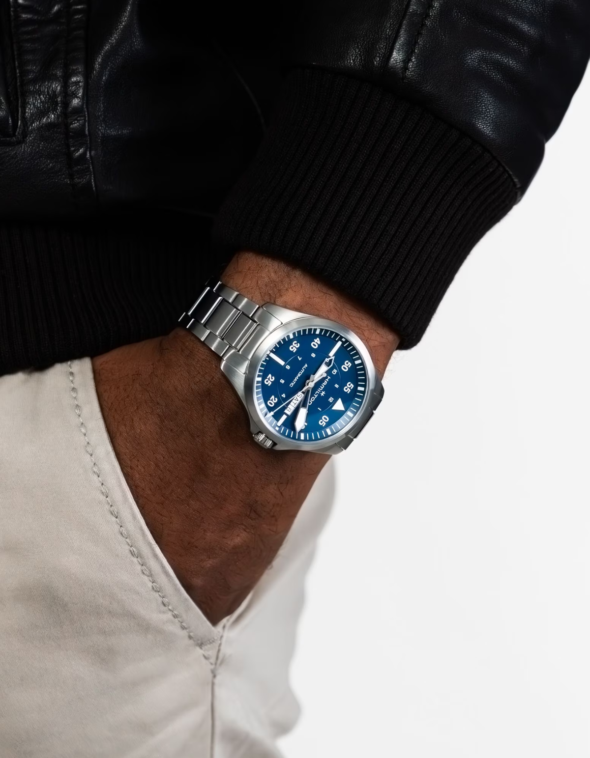 Hamilton Khaki Aviation Pilot Day Date Auto 42MM