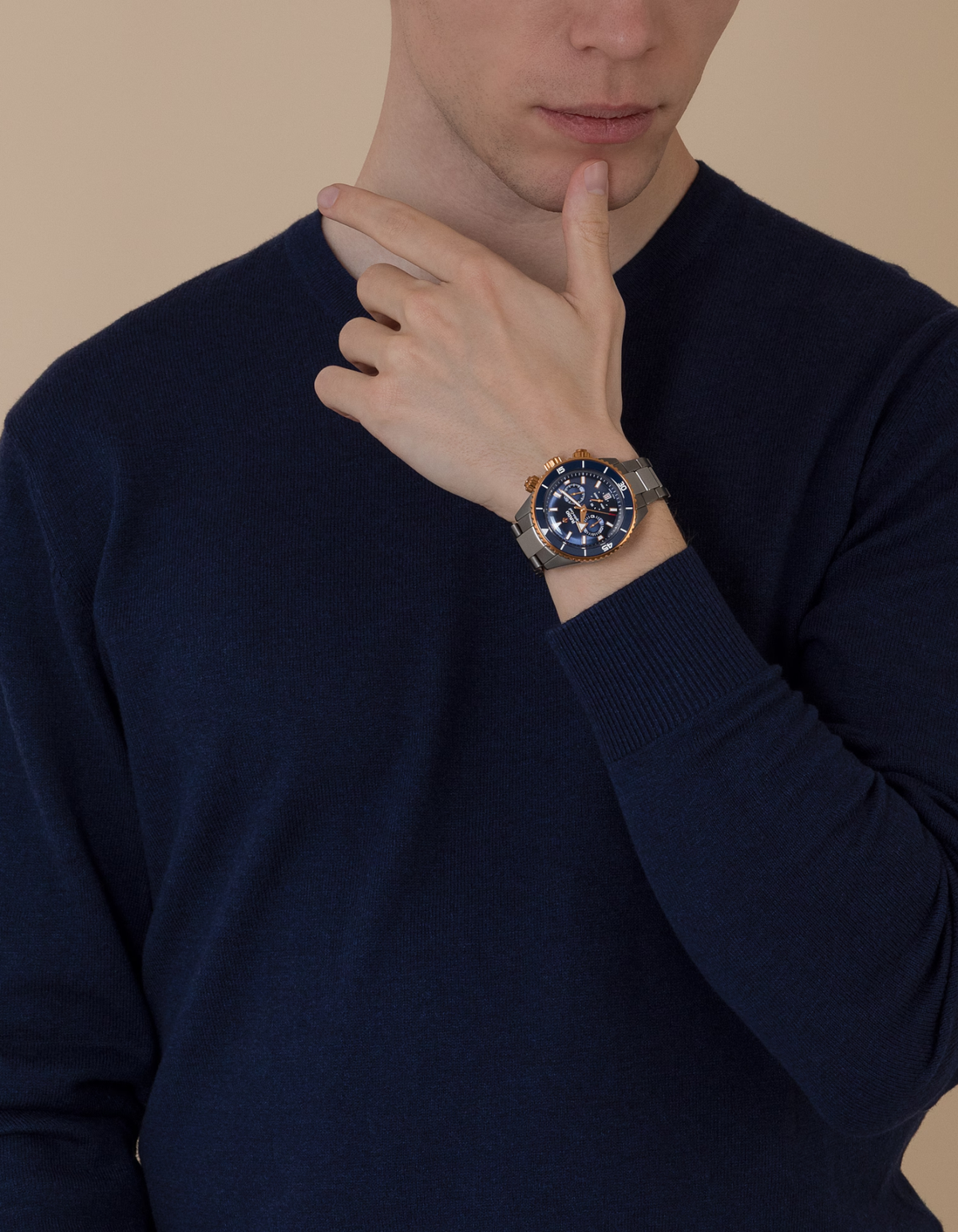 Captain Cook High-Tech Ceramic Chronograph