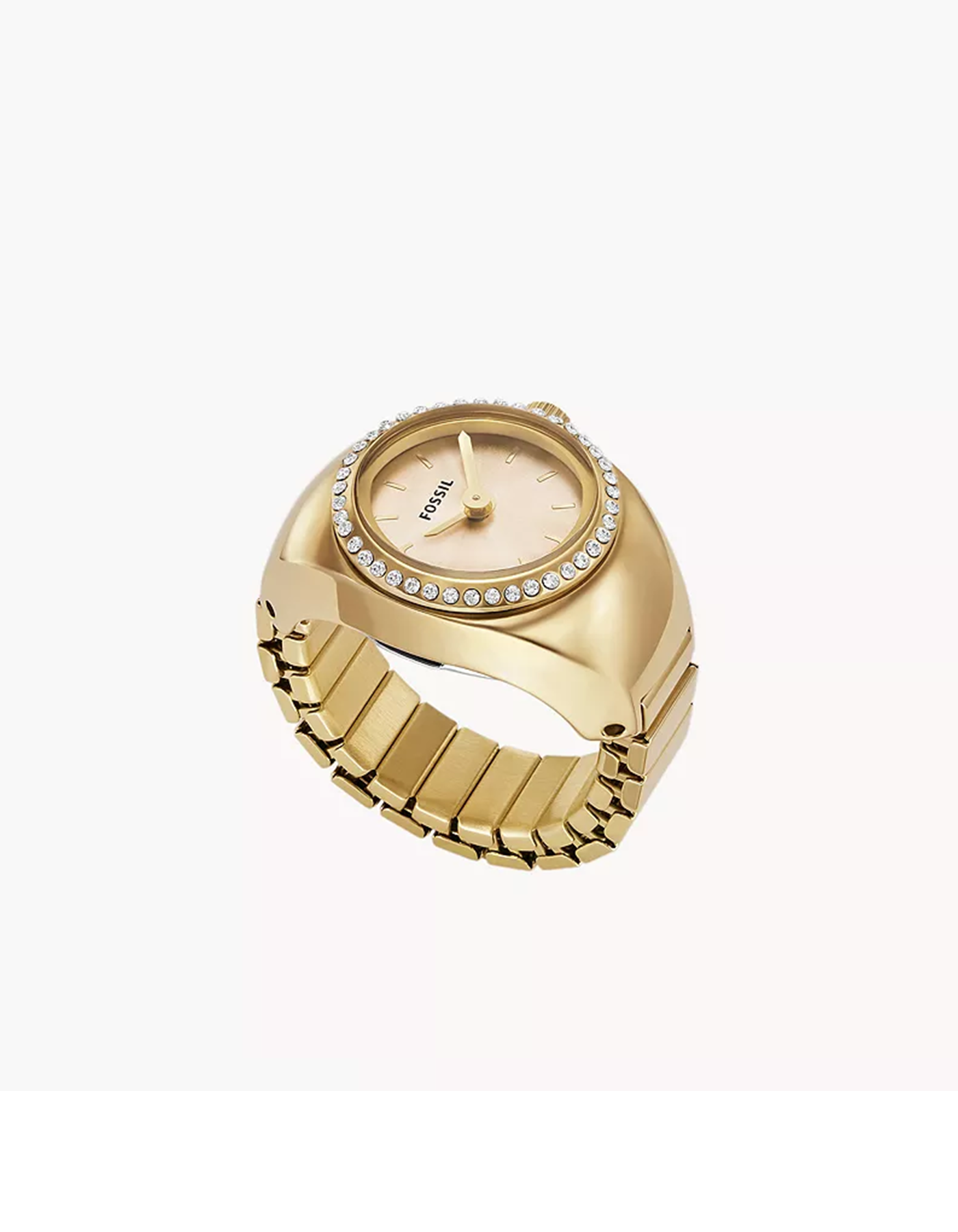 Fossil Watch Ring Rose Gold SS | Watches.com