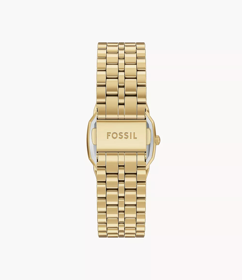 Fossil Harlow Three-Hand Gold-Tone Stainless Steel Watch