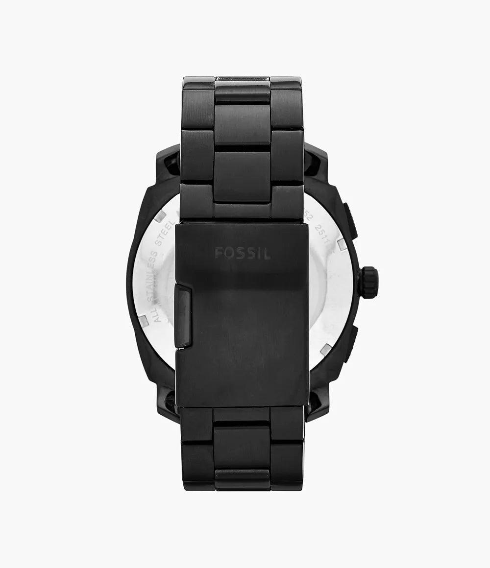 Fossil Machine Chronograph Black Stainless-Steel Watch