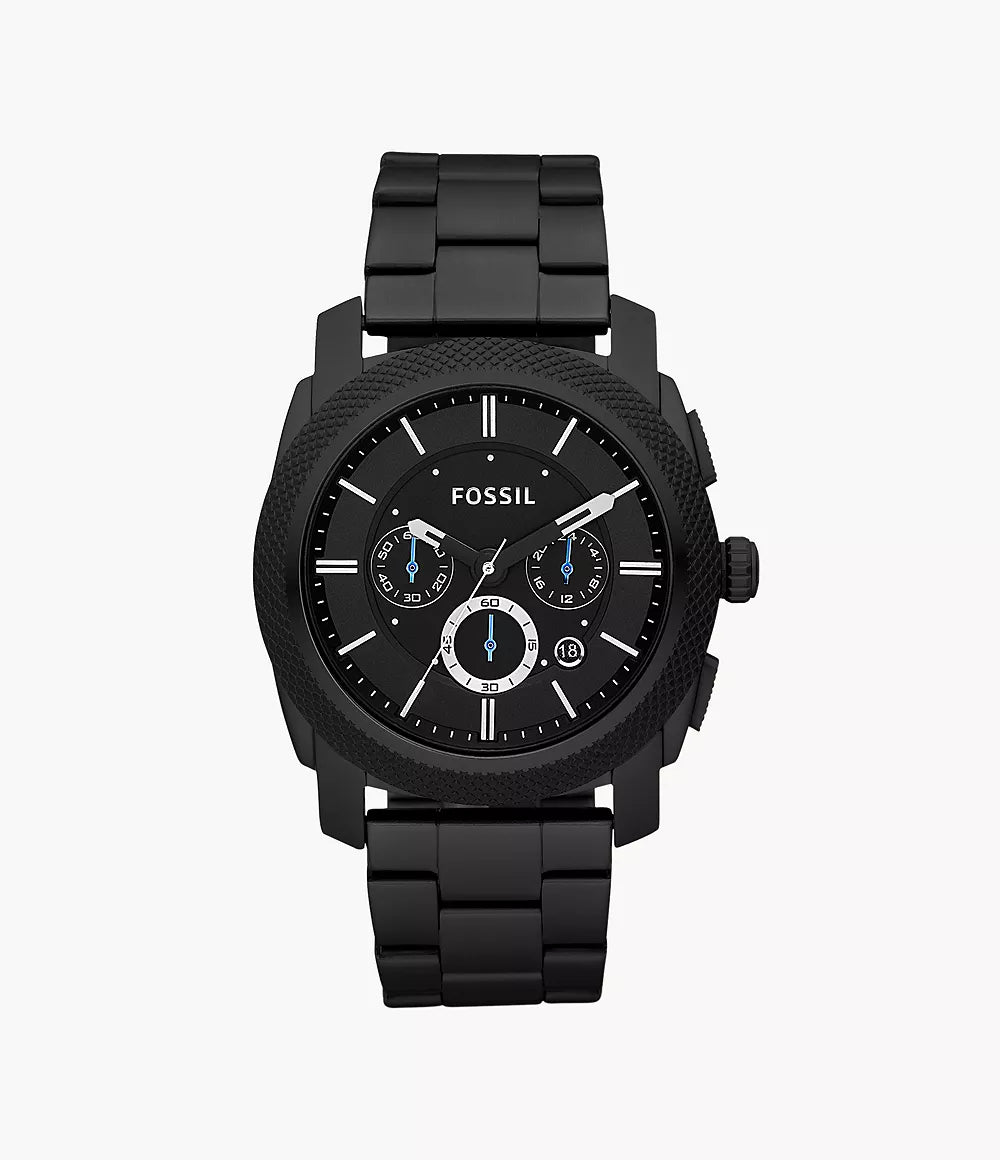 Fossil Machine Chronograph Black Stainless-Steel Watch