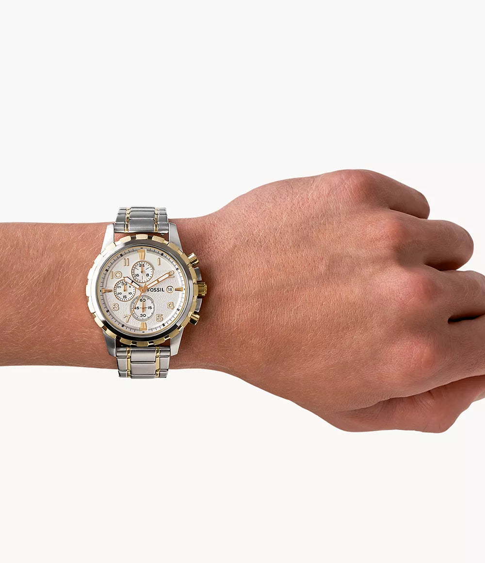 Fossil Dean Chronograph Stainless Steel Watch