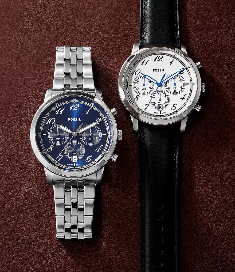 FOSSIL Neutra FS6025 メンズ 腕時計 Silver Fossil Neutra Chronograph