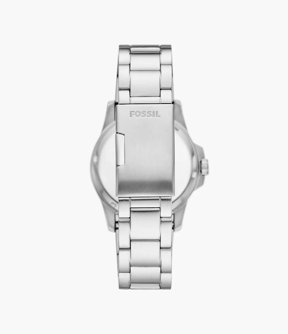 Fossil Blue Dive Three-Hand Date