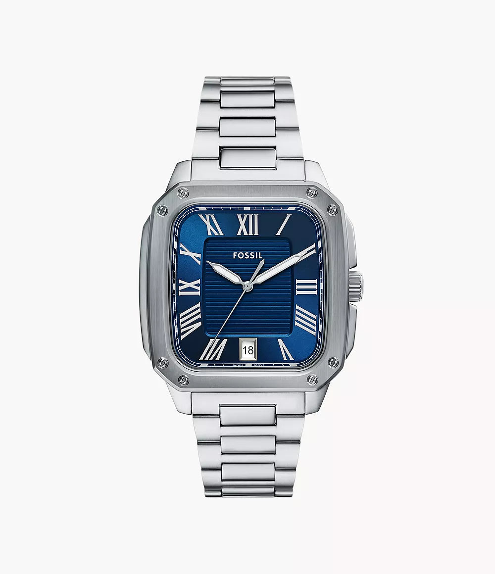 Fossil Crosby Three-Hand Date