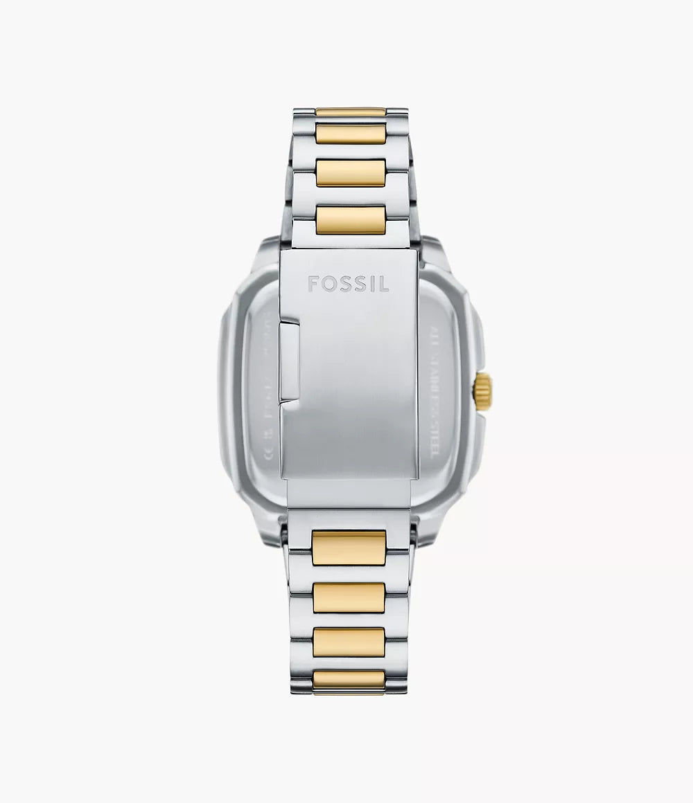 Fossil Crosby Three-Hand Date
