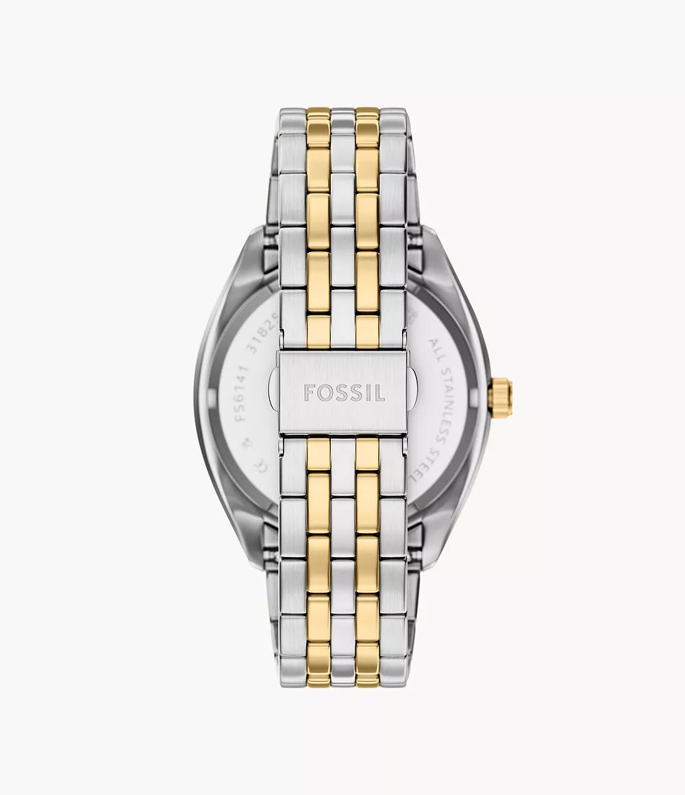 Fossil Campbell Three-Hand Day-Date