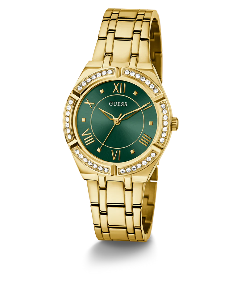 GUESS Ladies Gold Tone Analog Watch