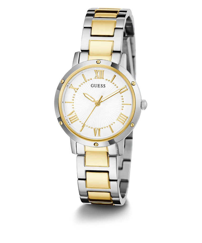 GUESS Ladies 2-Tone Analog Watch