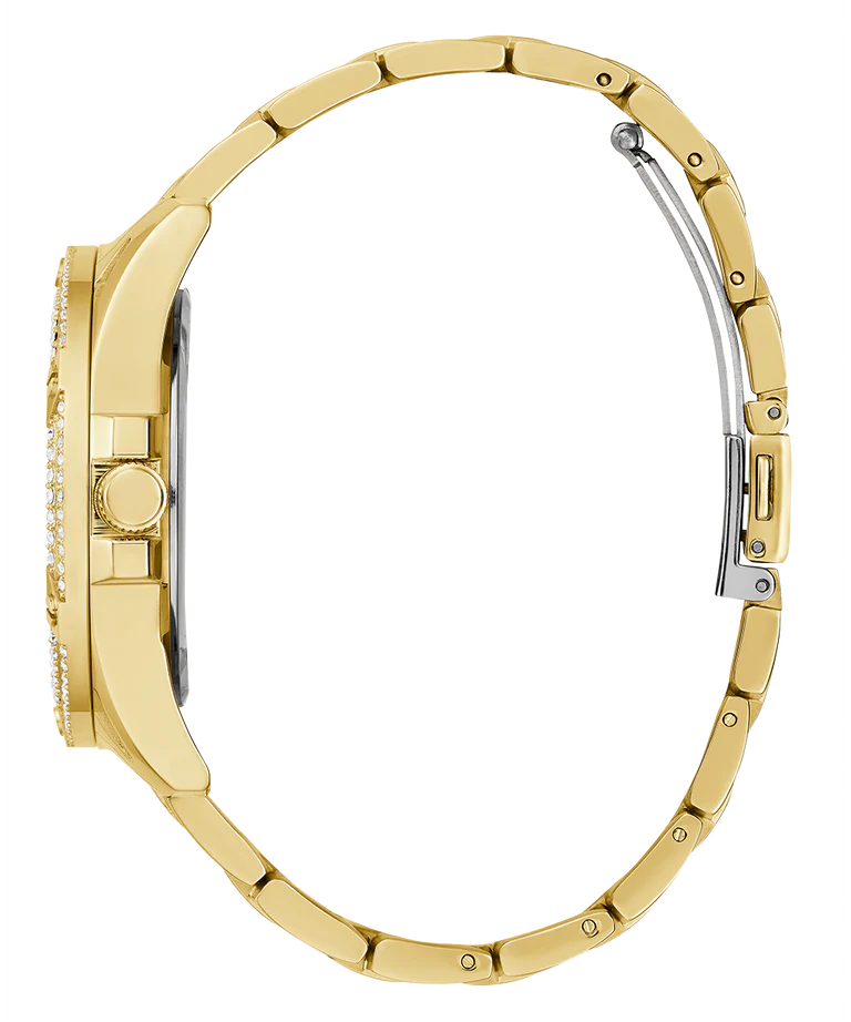 GUESS Ladies Gold Tone Multi-function Watch