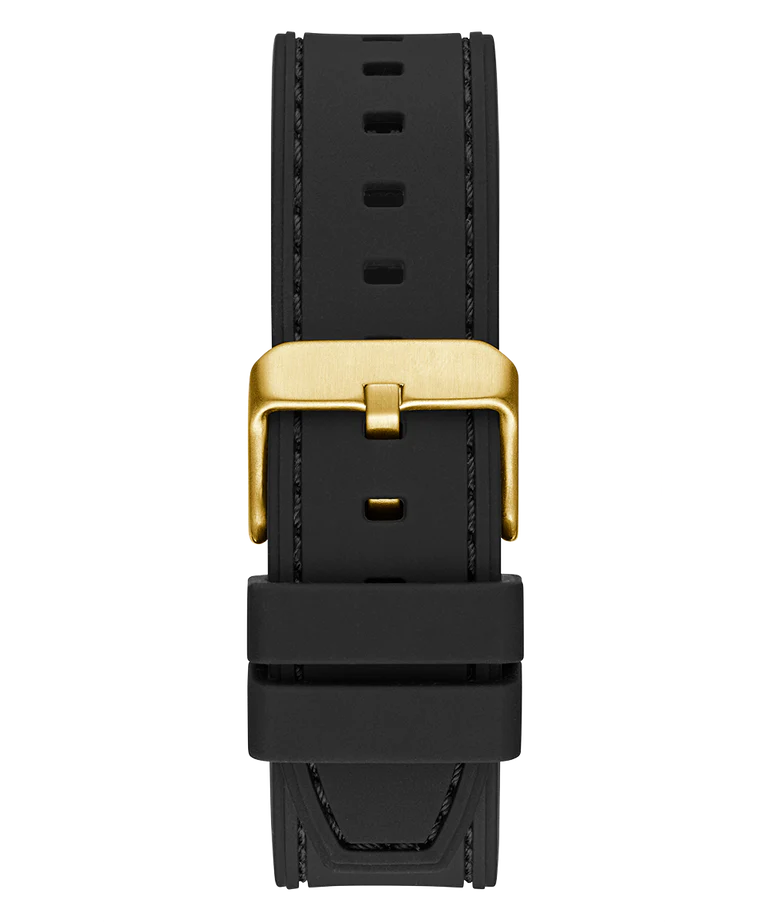 GUESS Perfectly Tailored Men's Black Gold Multi-function Watch