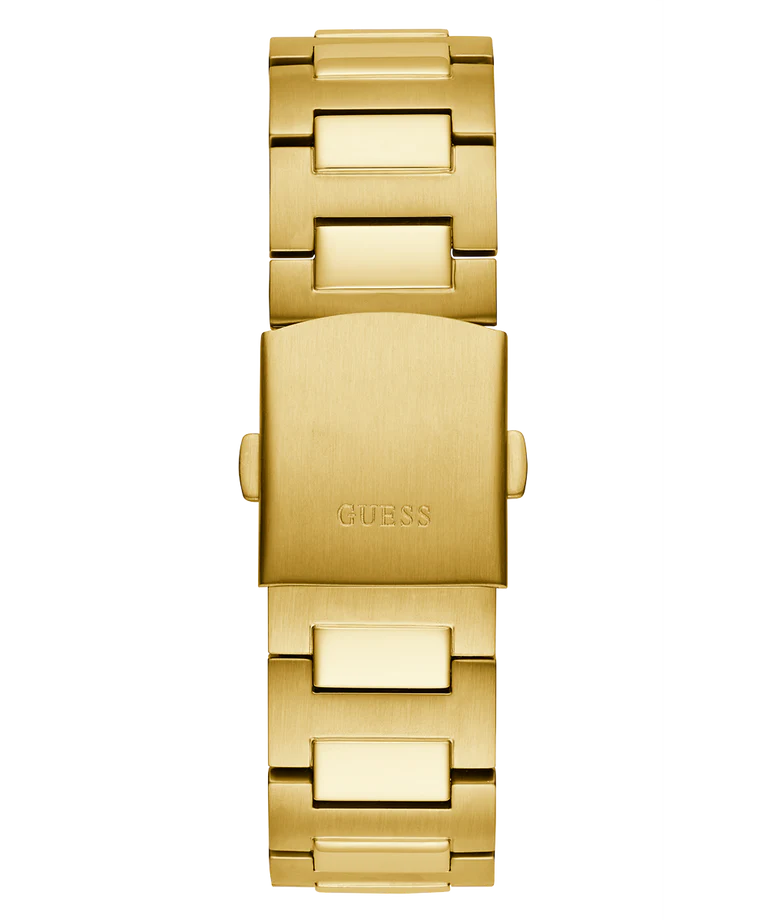 GUESS Men's Gold Tone Multi-function Watch