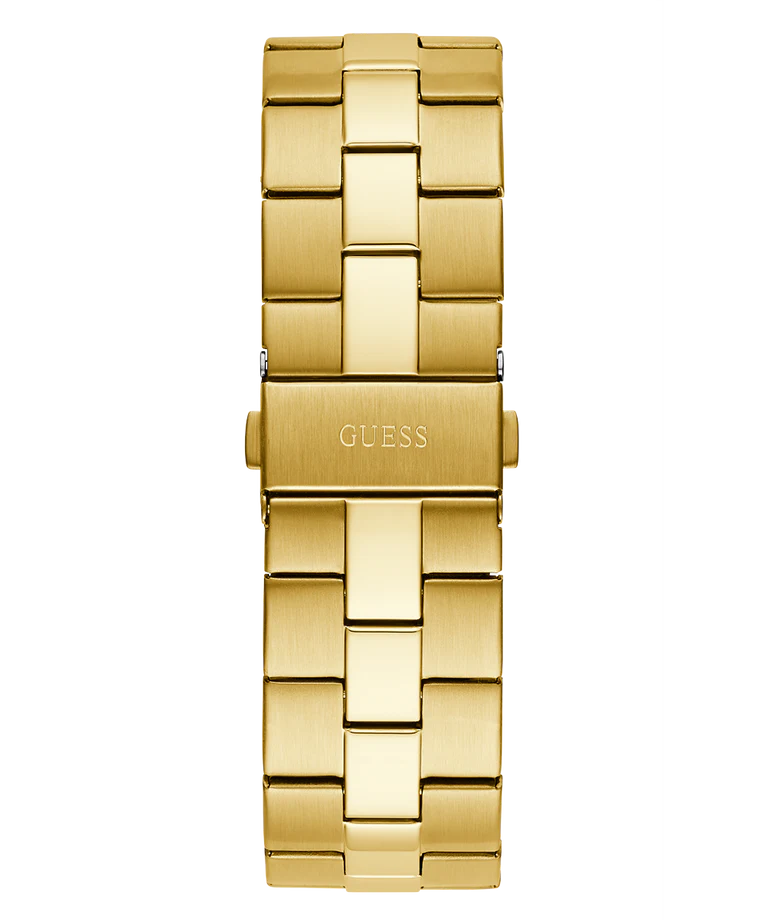 GUESS Men's Gold Tone Date Watch