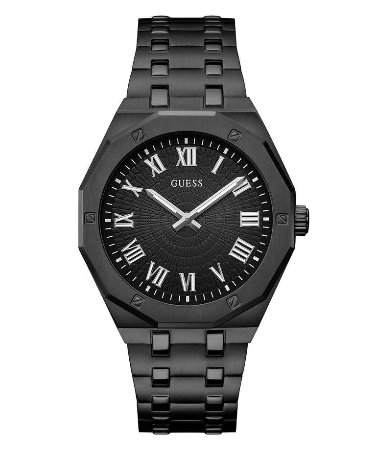 GUESS Men's Black Analog Watch