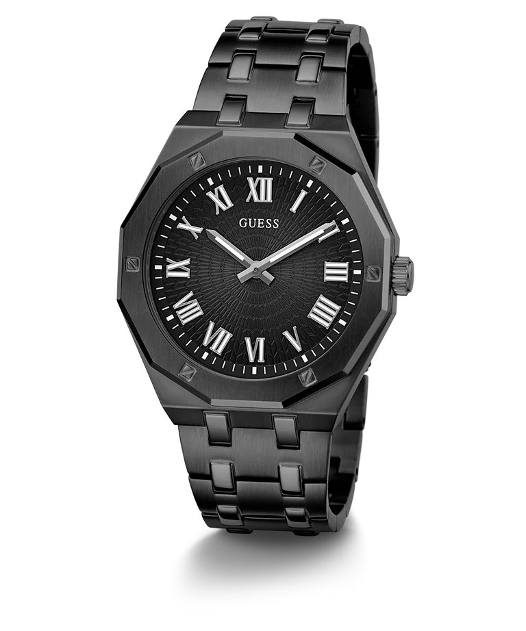 GUESS Men's Black Analog Watch