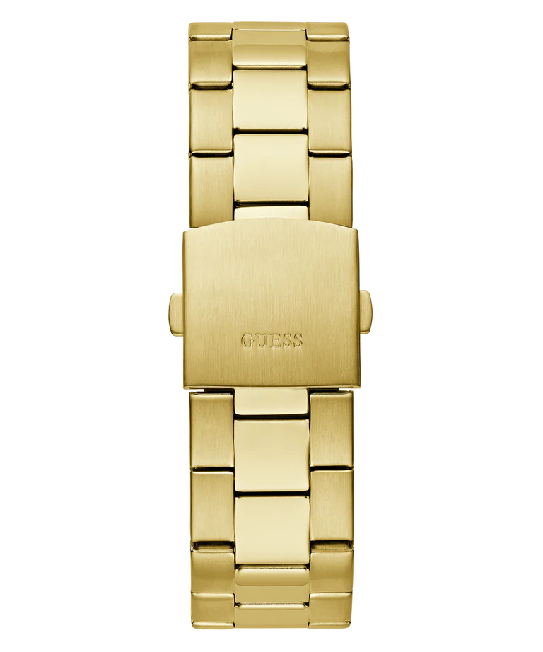 GUESS Men's Gold Tone Multi-Function Watch