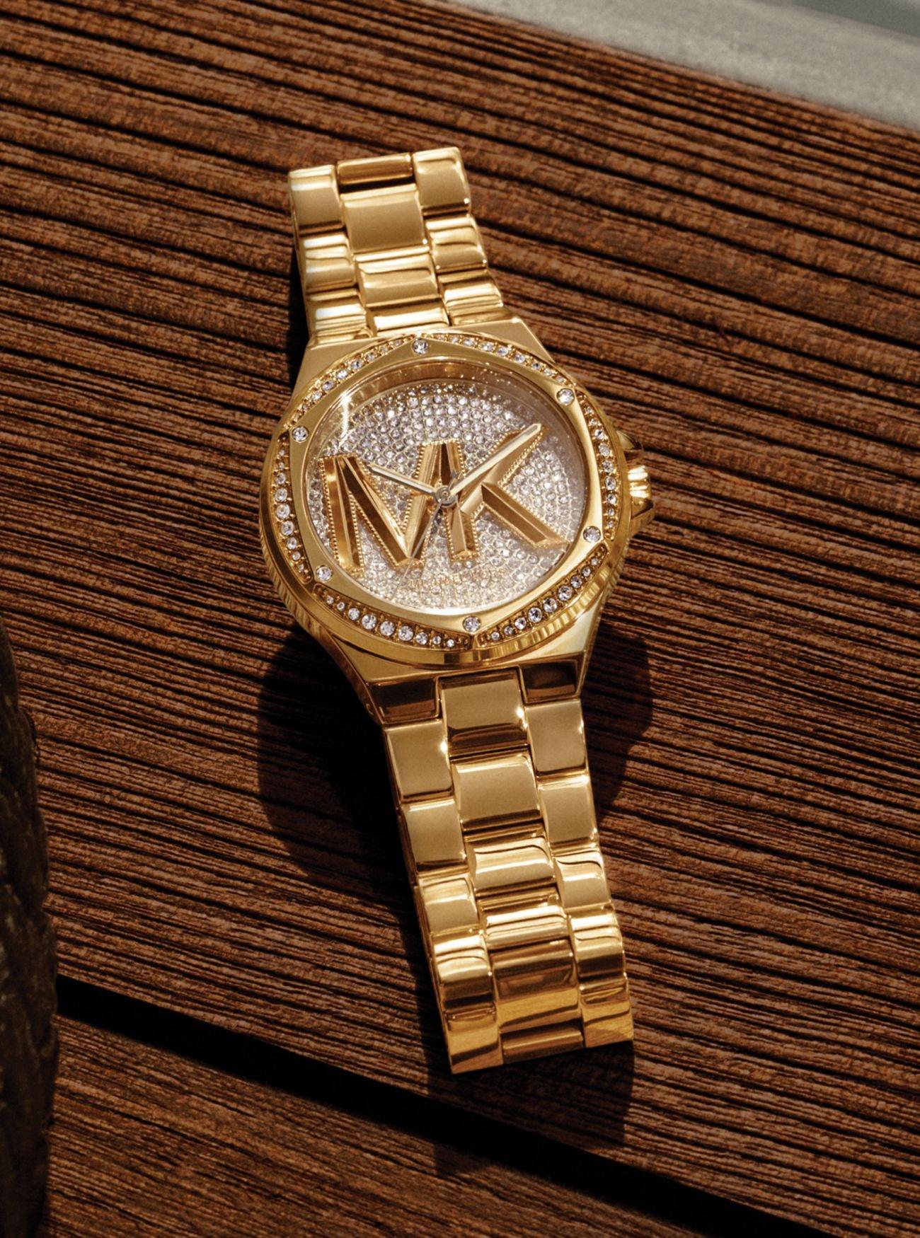 Michael Kors Lennox Pavé Logo