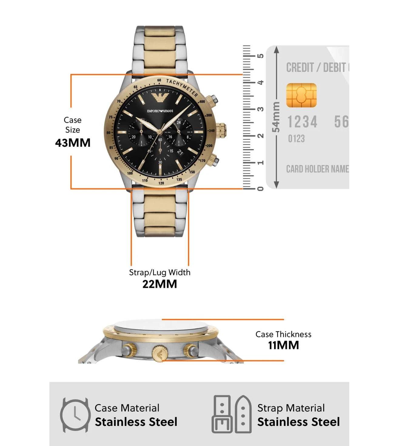 EMPORIO ARMANI CHRONOGRAPH