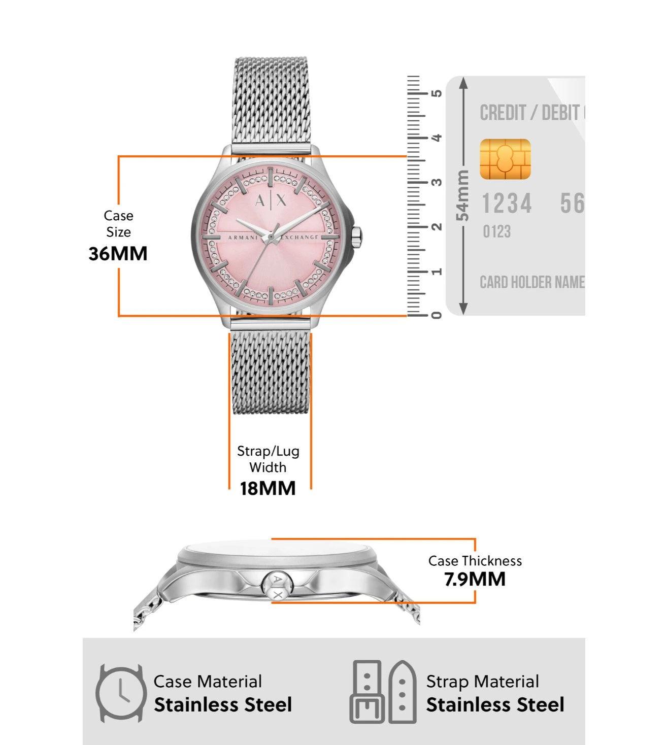 ARMANI EXCHANGE THREE HAND