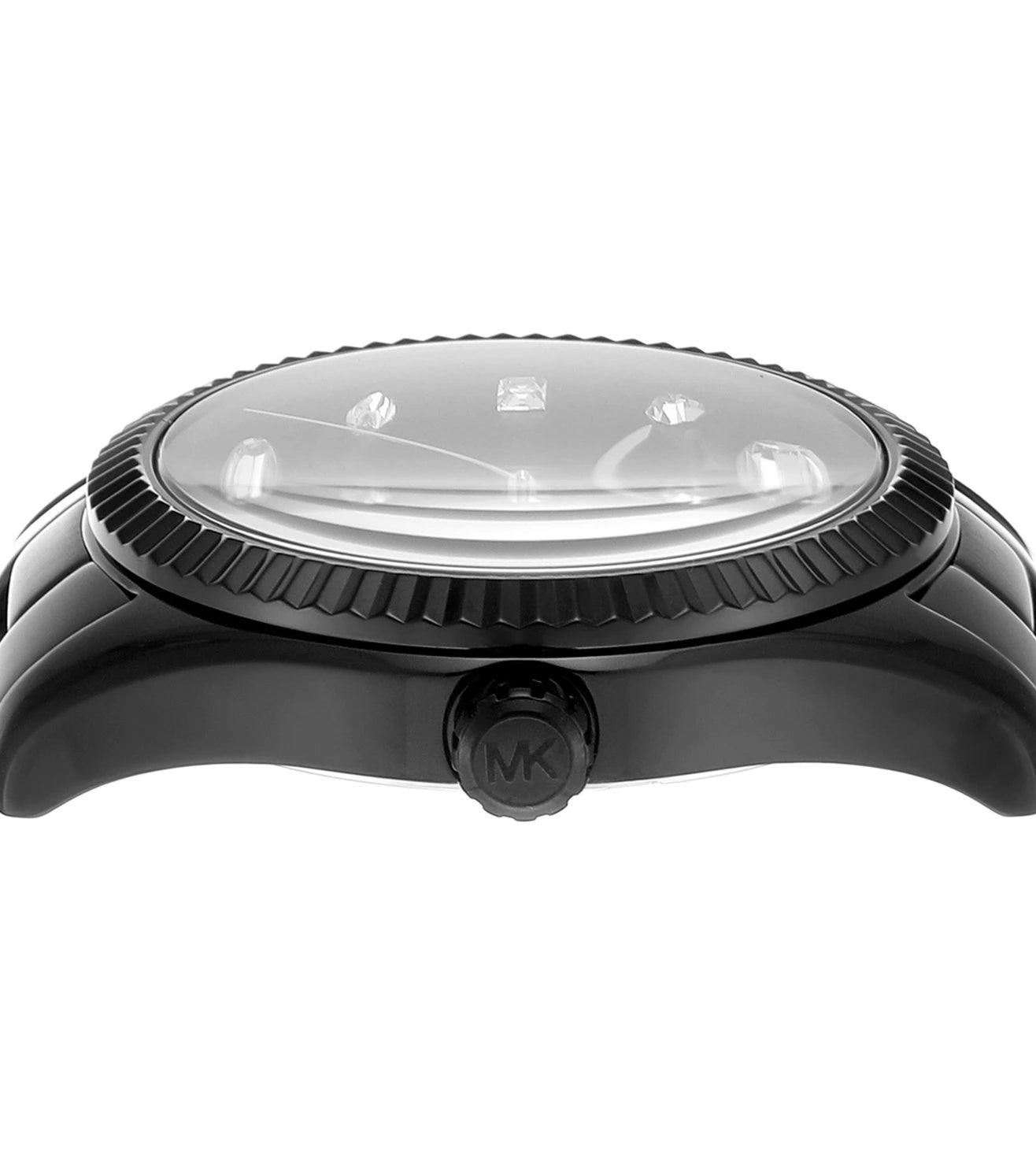 Michael Kors Lexington Pave Black Tone Watch