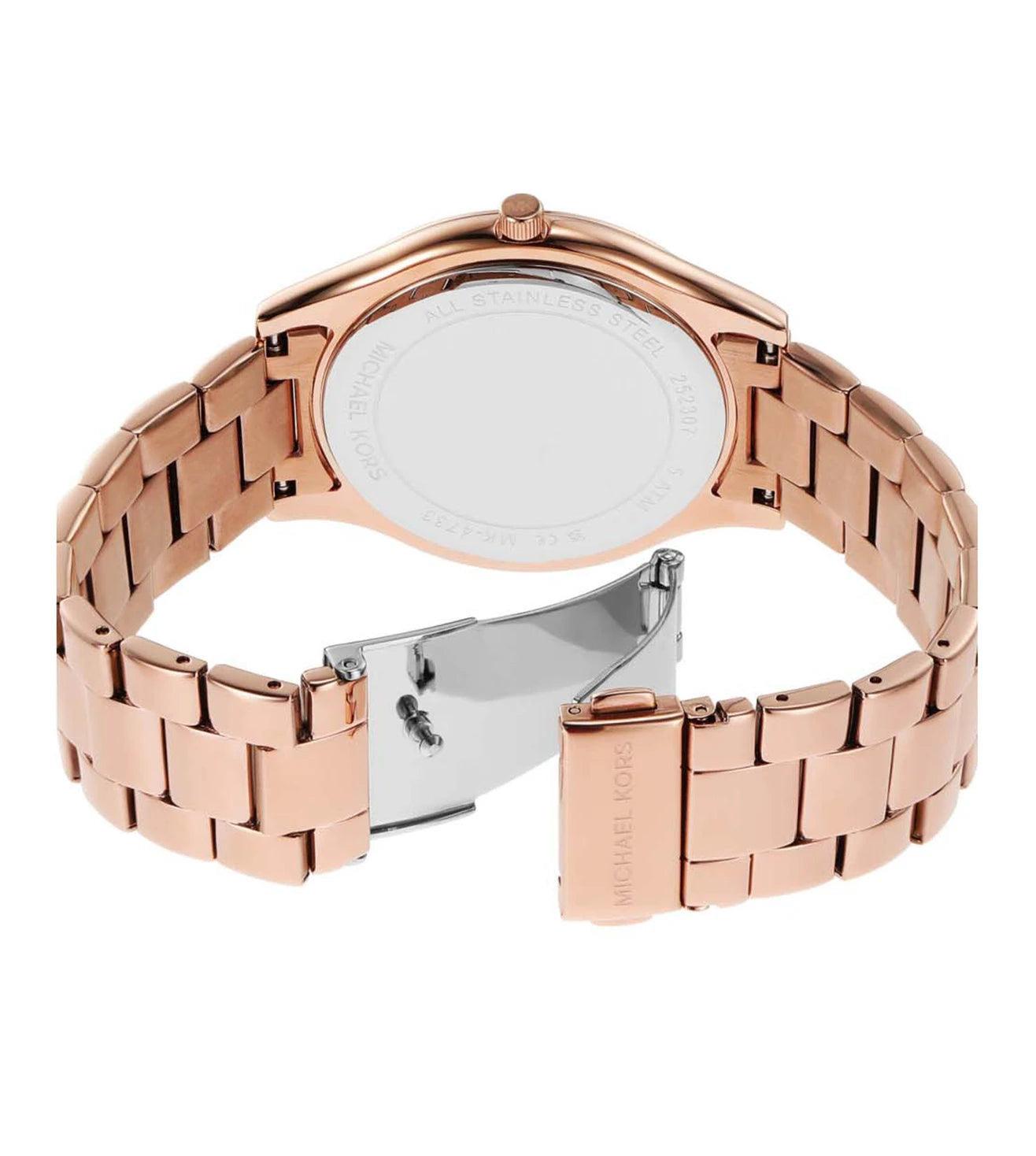 Michael kors slim runway pave watch hot sale