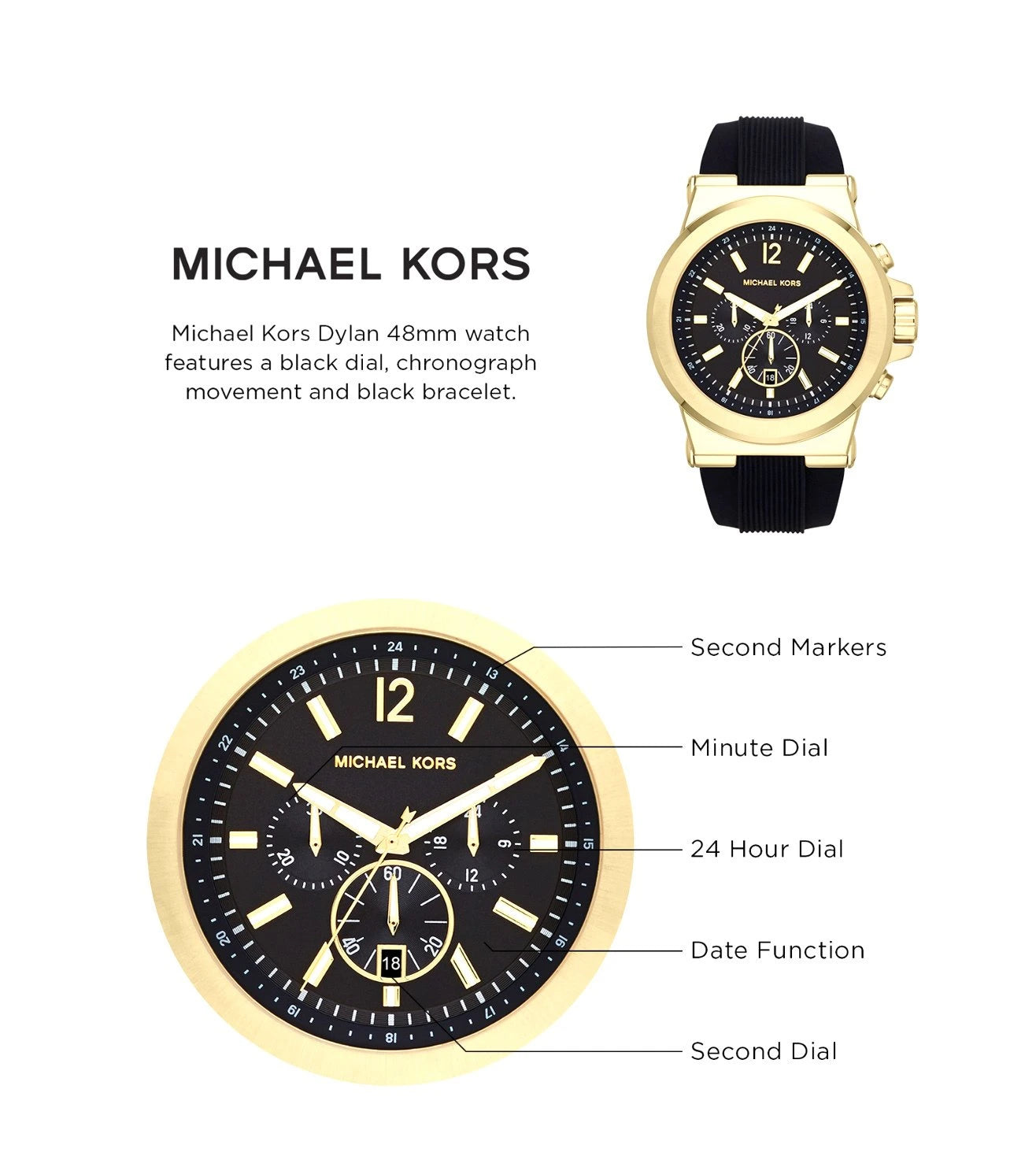 Michael Kors Dylan Chronograph